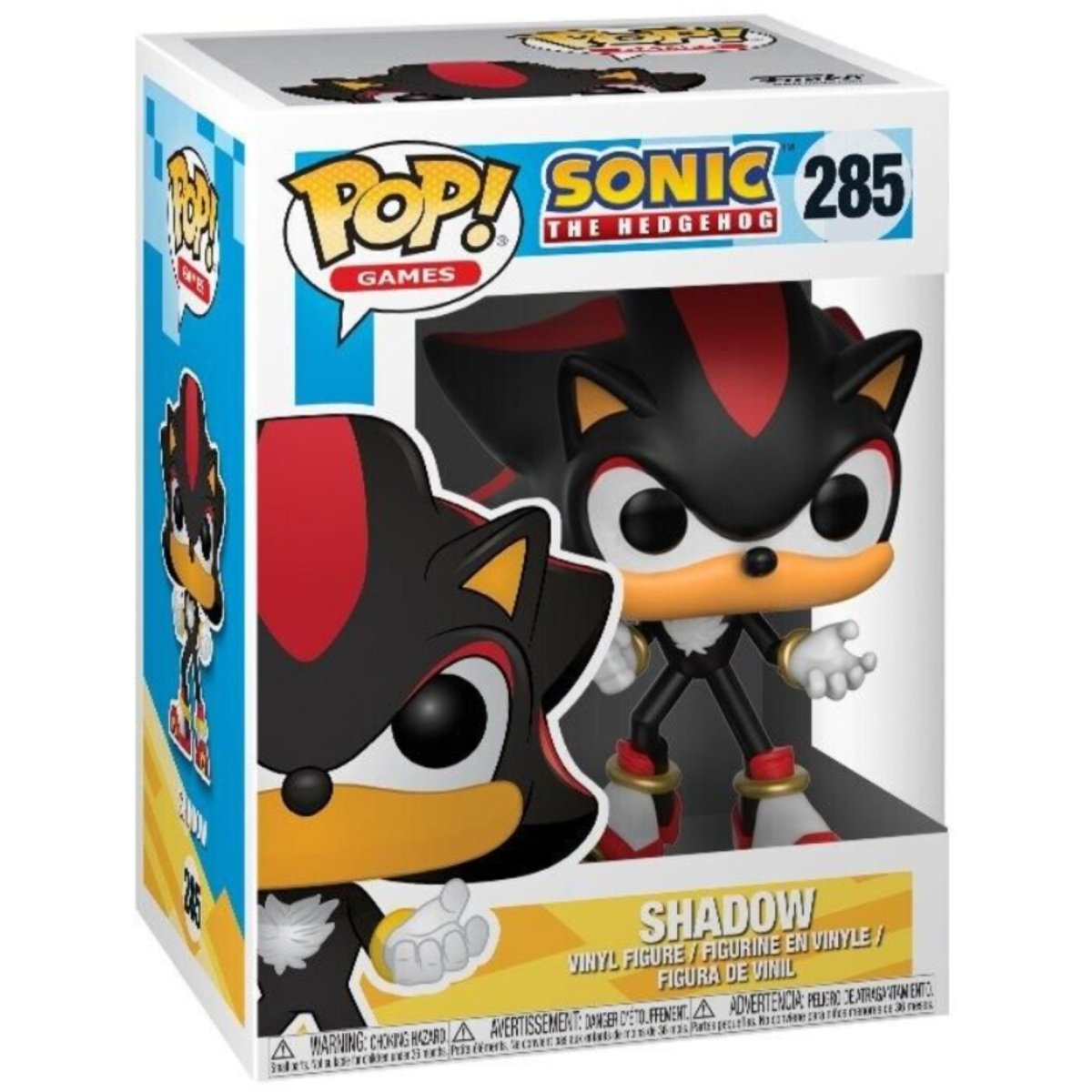 Sonic the Hedgehog - Shadow #285 - Funko Pop! Vinyl Games - Persona Toys