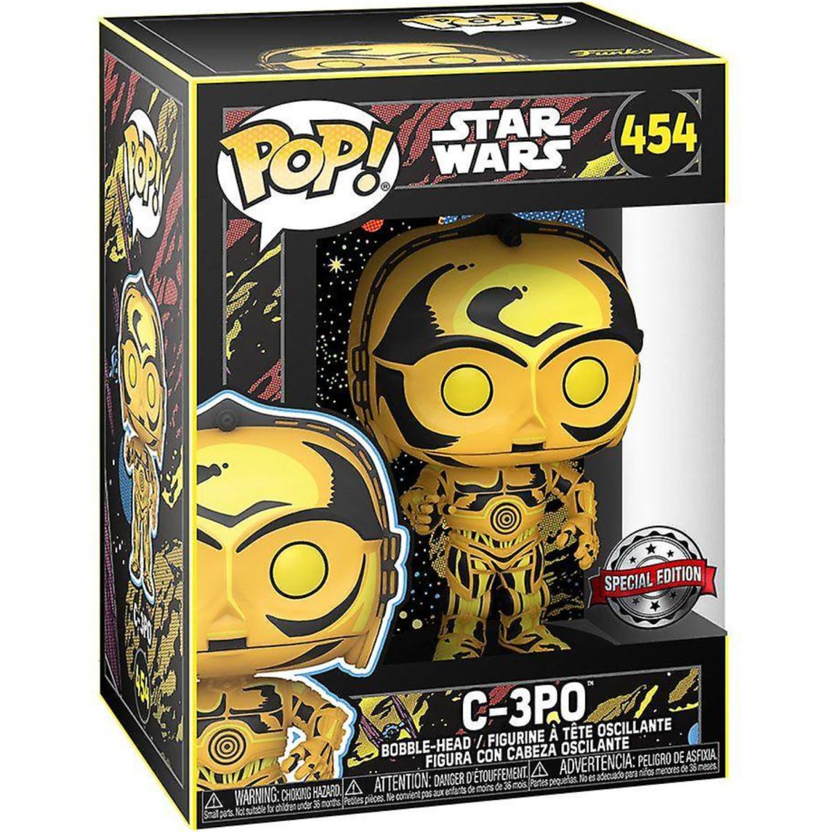 Star Wars - C-3PO [Retro Series] (Special Edition) #454 - Funko Pop! Vinyl Star Wars - Persona Toys