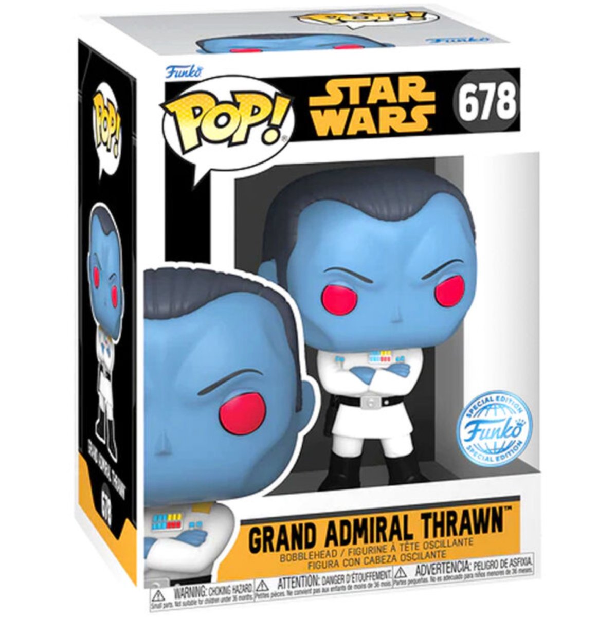 Star Wars - Grand Admiral Thrawn (Special Edition) #678 - Funko Pop! Vinyl Star Wars - Persona Toys