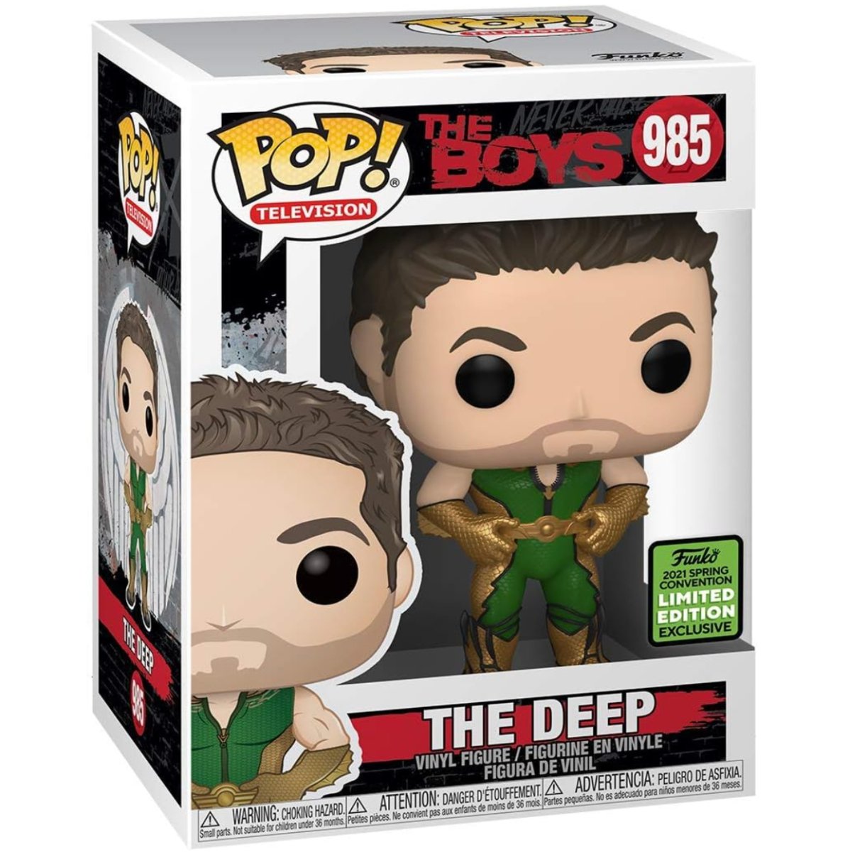 The Boys - The Deep (2021 Spring Convention Limited Edition) #985 - Funko Pop! Vinyl Television - Persona Toys