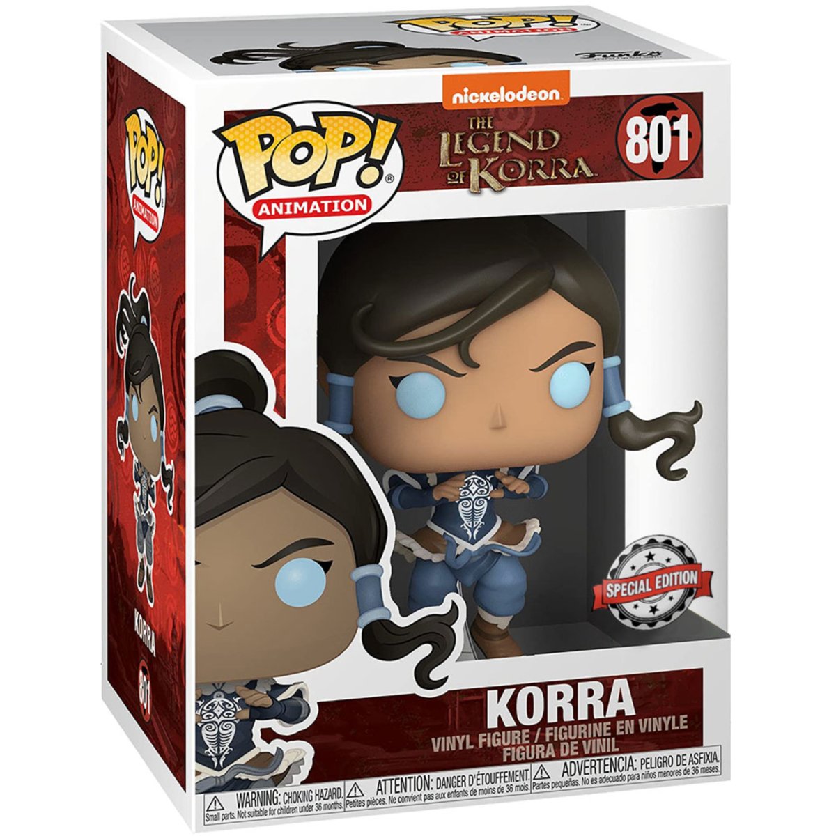 The Legend of Korra - Korra (Special Edition) #801 - Funko Pop! Vinyl Anime - Persona Toys