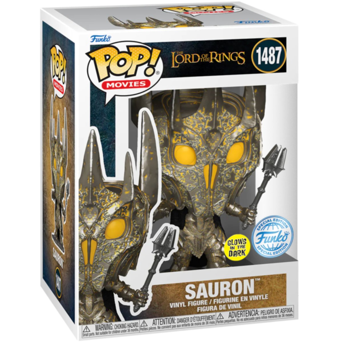 The Lord of the Rings - Sauron (GITD Special Edition) #1487 - Funko Pop! Vinyl Movies - Persona Toys