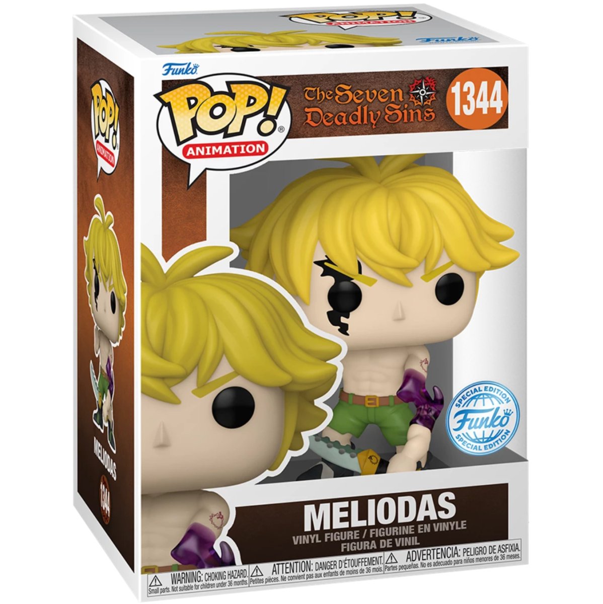 The Seven Deadly Sins - Meliodas (Special Edition) #1344 - Funko Pop! Vinyl Anime - Persona Toys