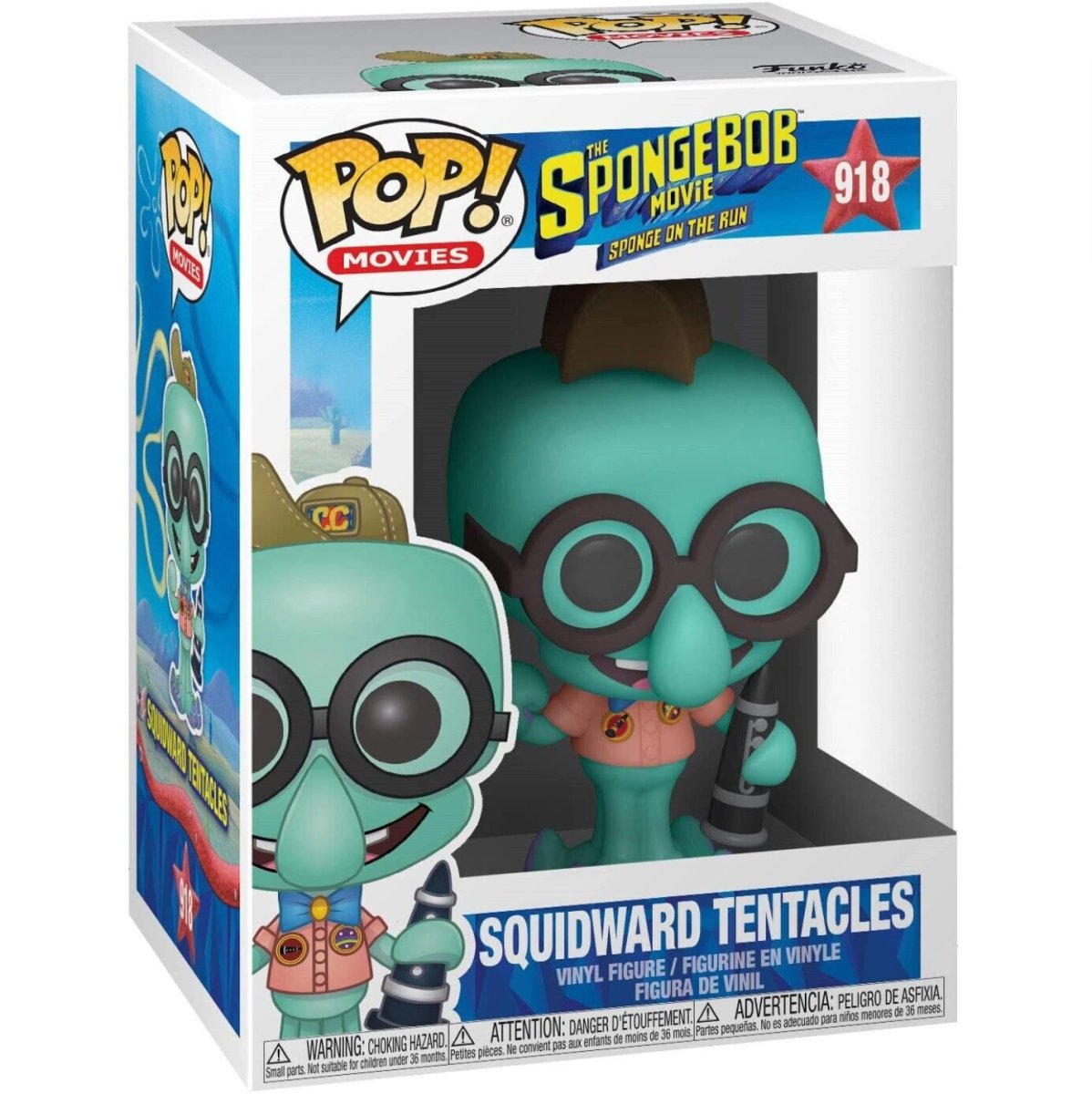 The Spongebob Movie: Sponge on the Run - Squidward Tentacles #918 - Funko Pop! Vinyl Animation - Persona Toys
