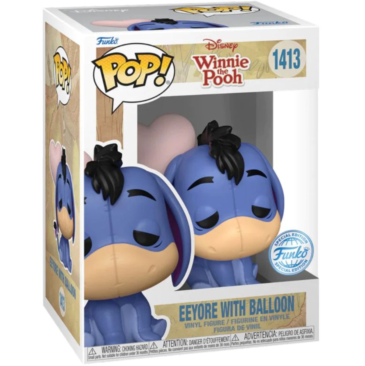 Winnie the Pooh - Eeyore with Balloon (Special Edition) #1413 - Funko Pop! Vinyl Disney - Persona Toys