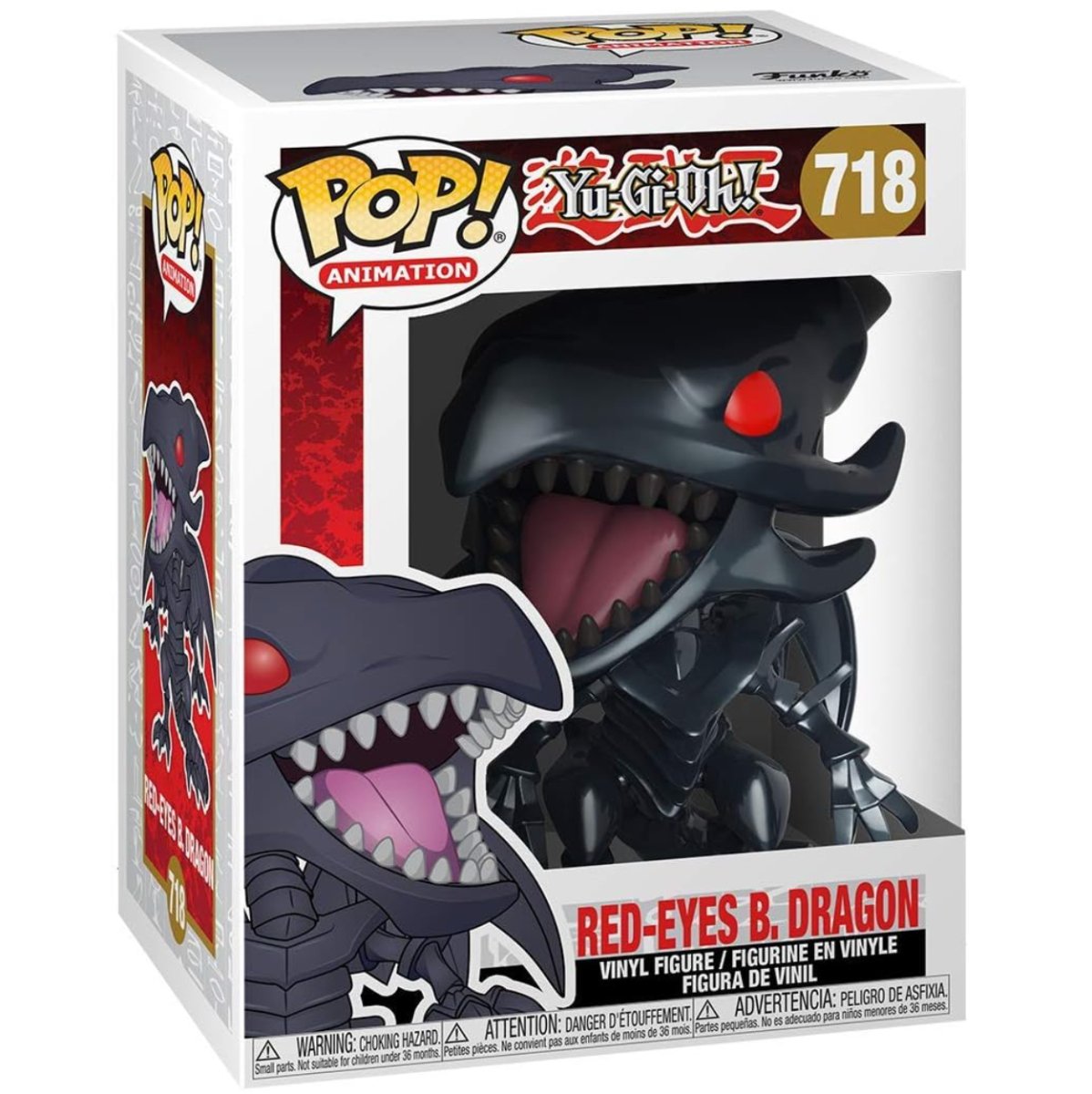 Yu-Gi-Oh! - Red-Eyes Black Dragon #718 - Funko Pop! Vinyl Anime - Persona Toys