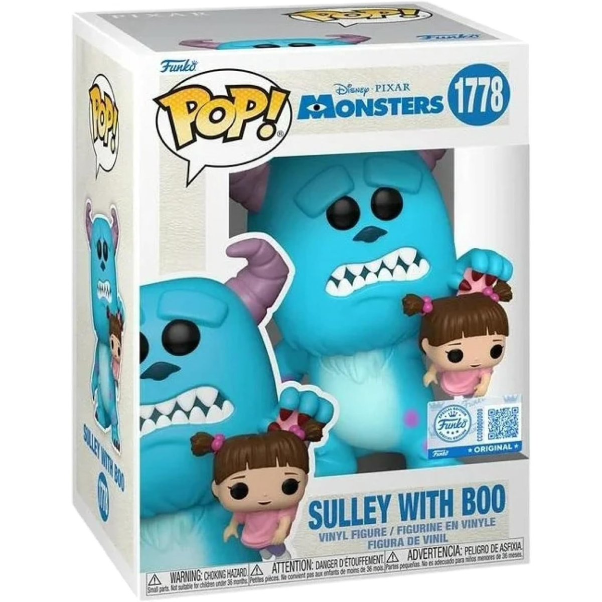 Monsters Inc. - Sulley with Boo (Special Edition) #1778 - Funko Pop! Vinyl Disney