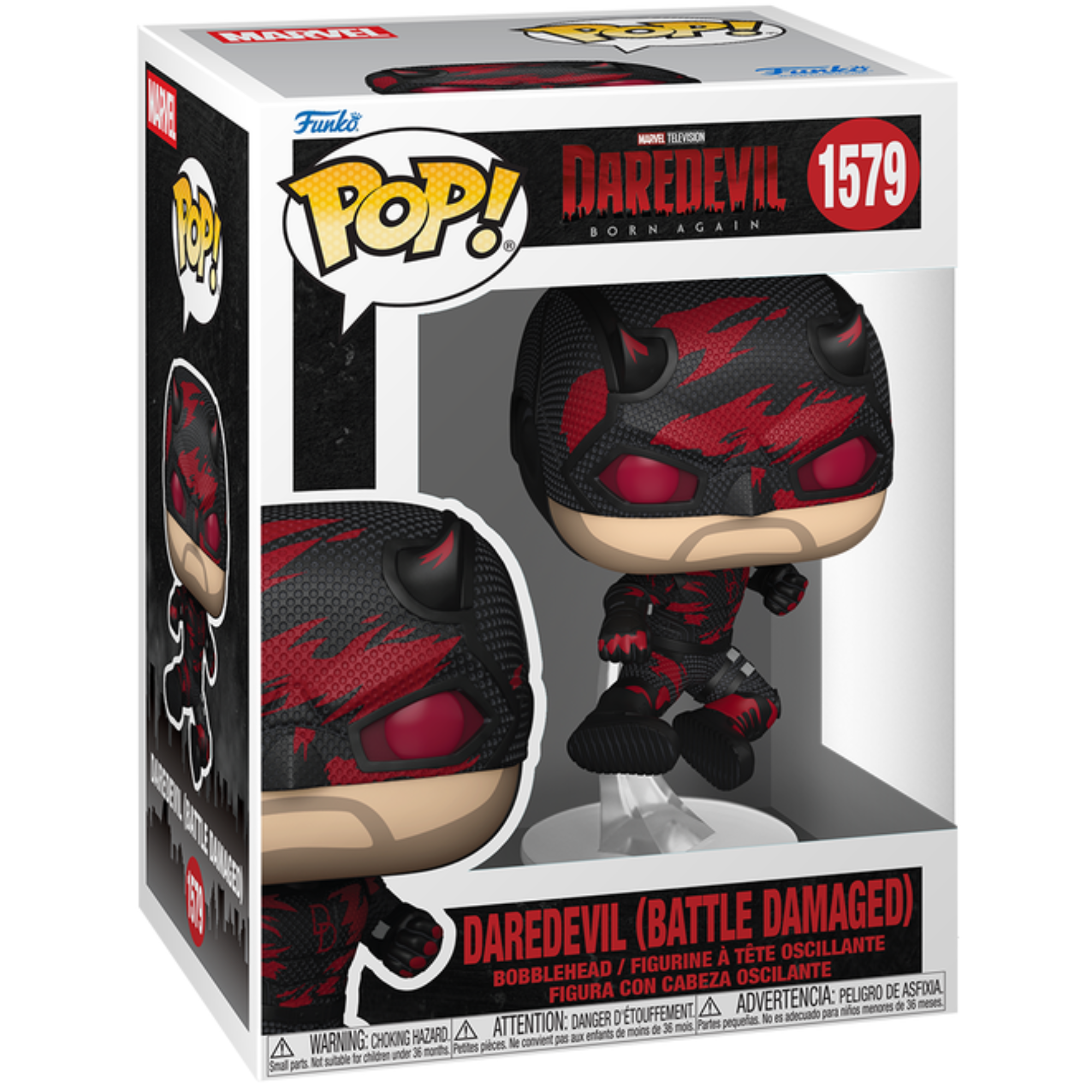Daredevil Born Again - Daredevil (Battle Damaged) #1579 - Funko Pop! Vinyl Marvel