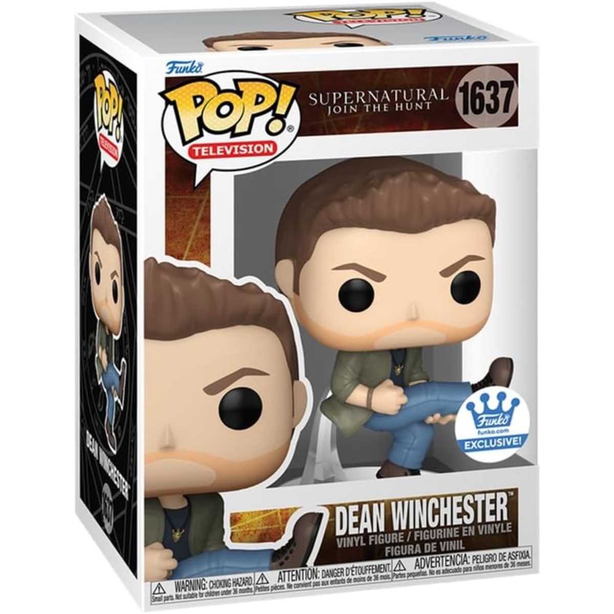 Supernatural - Dean Winchester [Eye of the Tiger] (Funko Shop Exclusive) #1637 - Funko Pop! Vinyl Television
