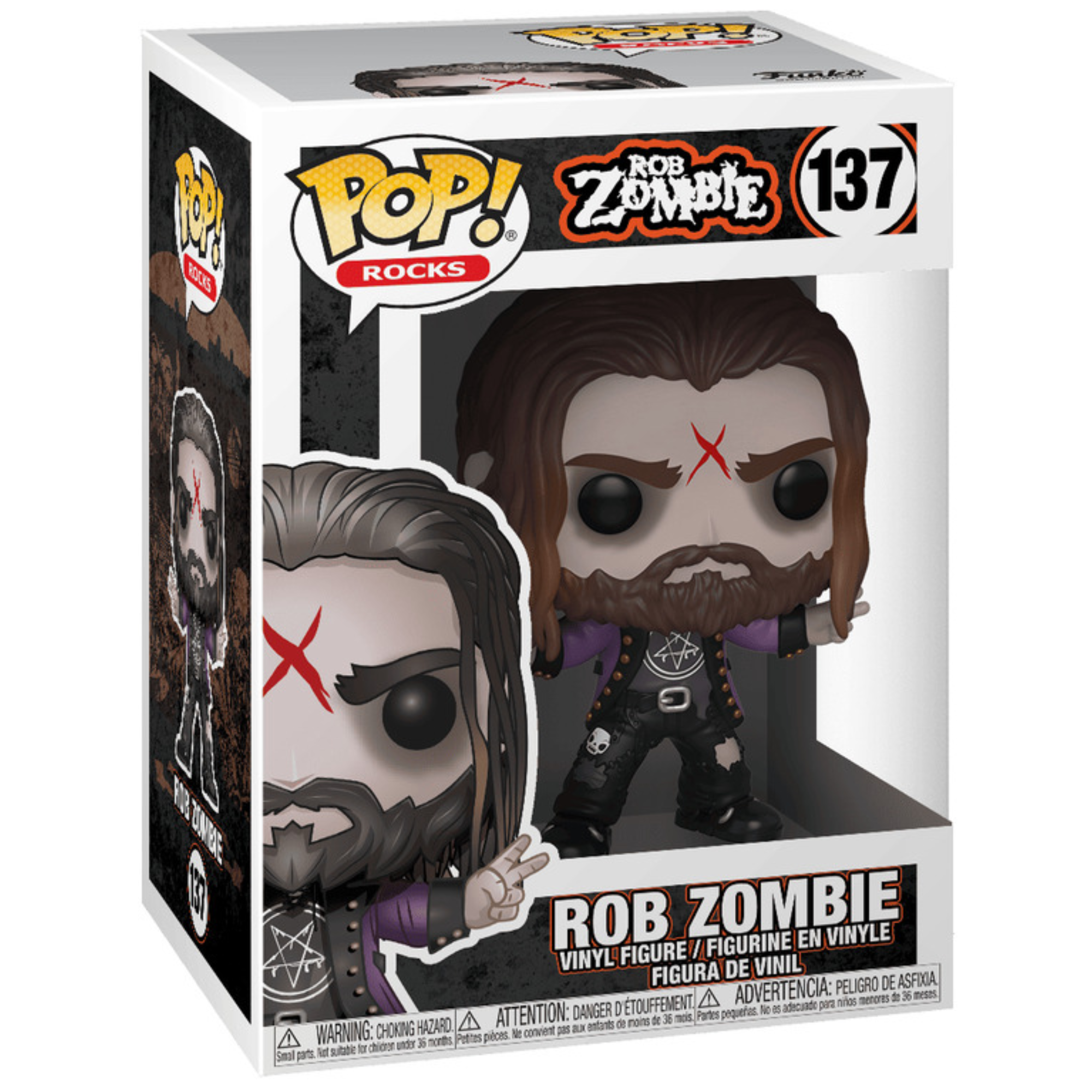 Rob Zombie - Rob Zombie #137 - Funko Pop! Vinyl Rocks