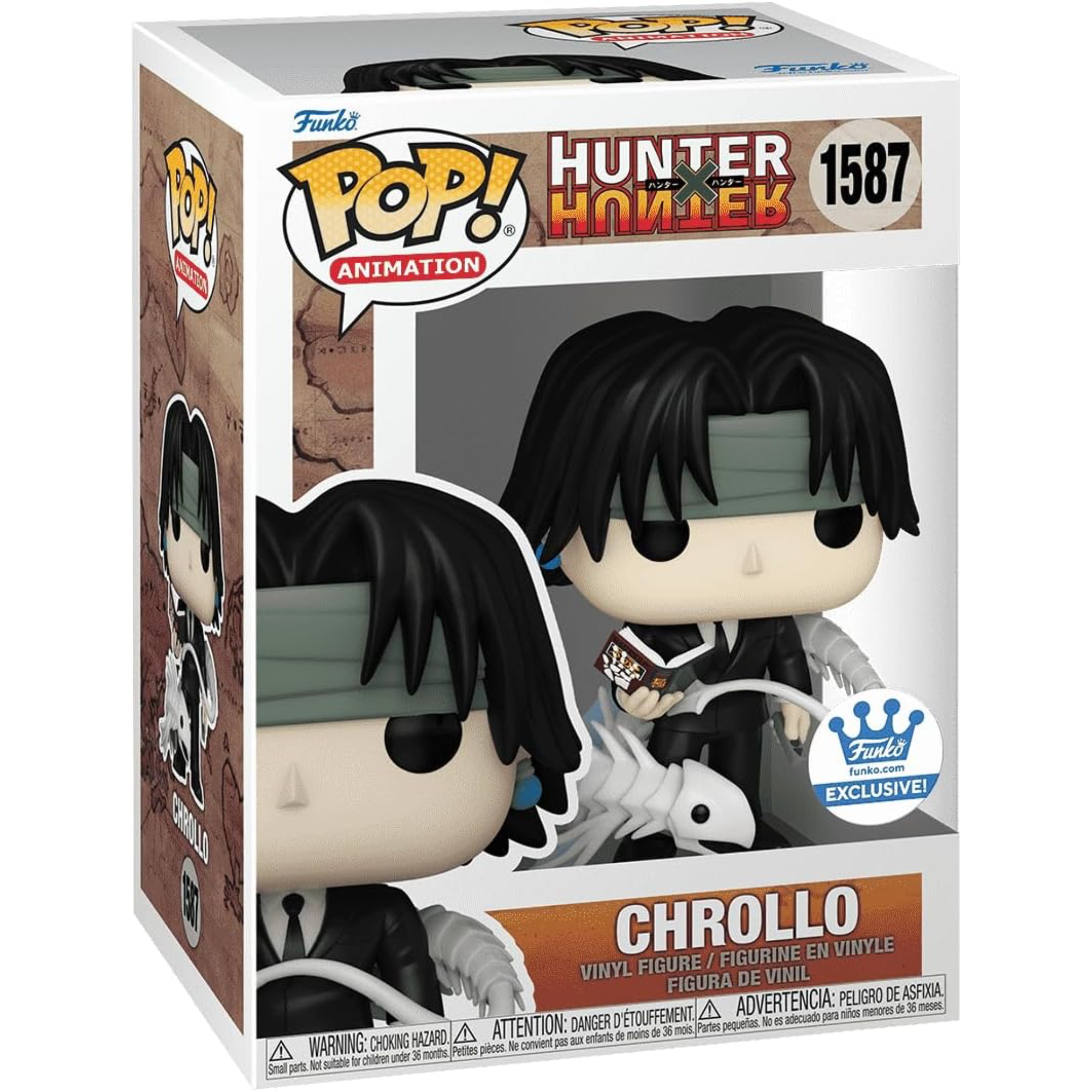 Hunter x Hunter - Chrollo (Funko Shop Exclusive) #1587 - Funko Pop! Vinyl Anime