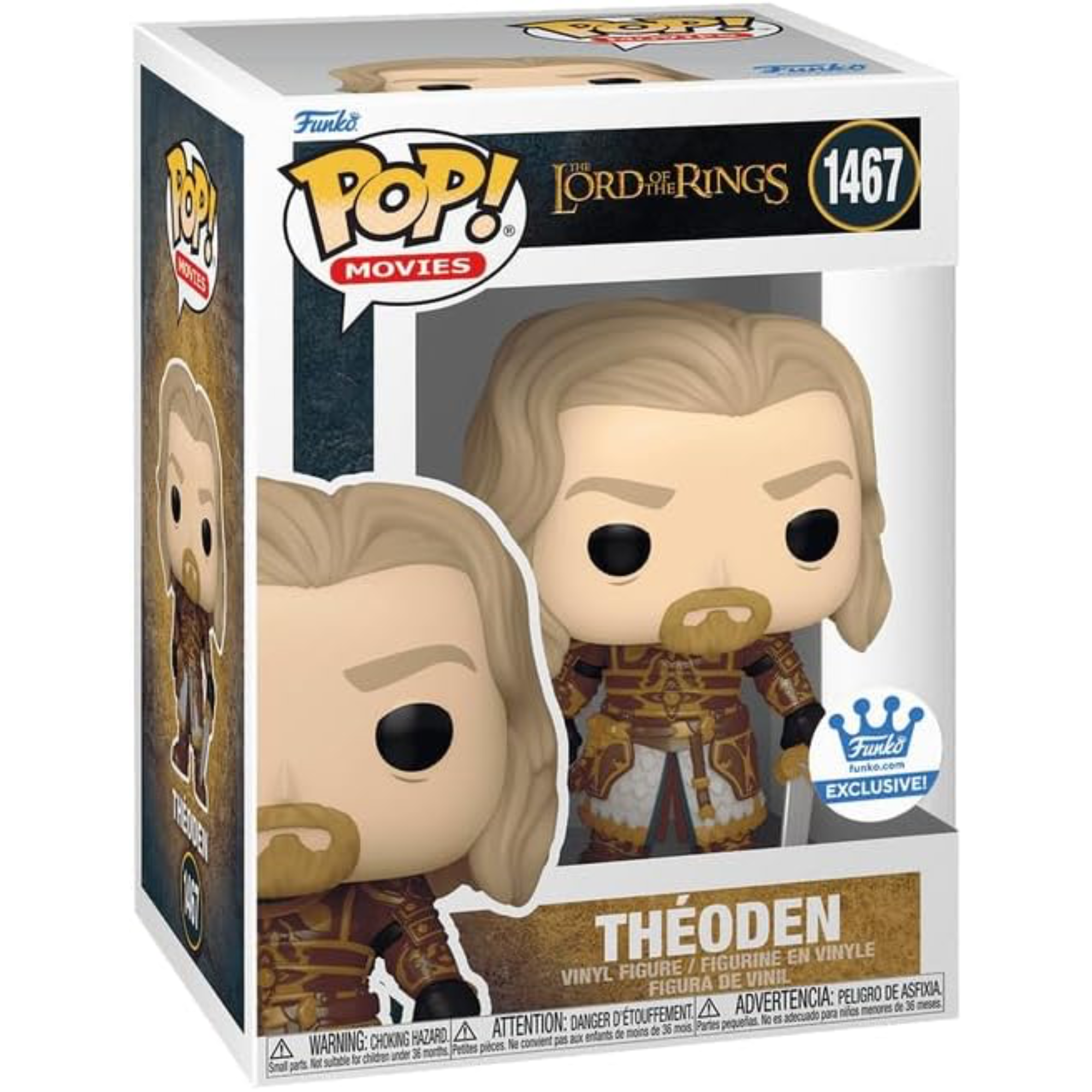 The Lord of the Rings - Theoden (Funko Shop Exclusive) #1467 - Funko Pop! Vinyl Movies
