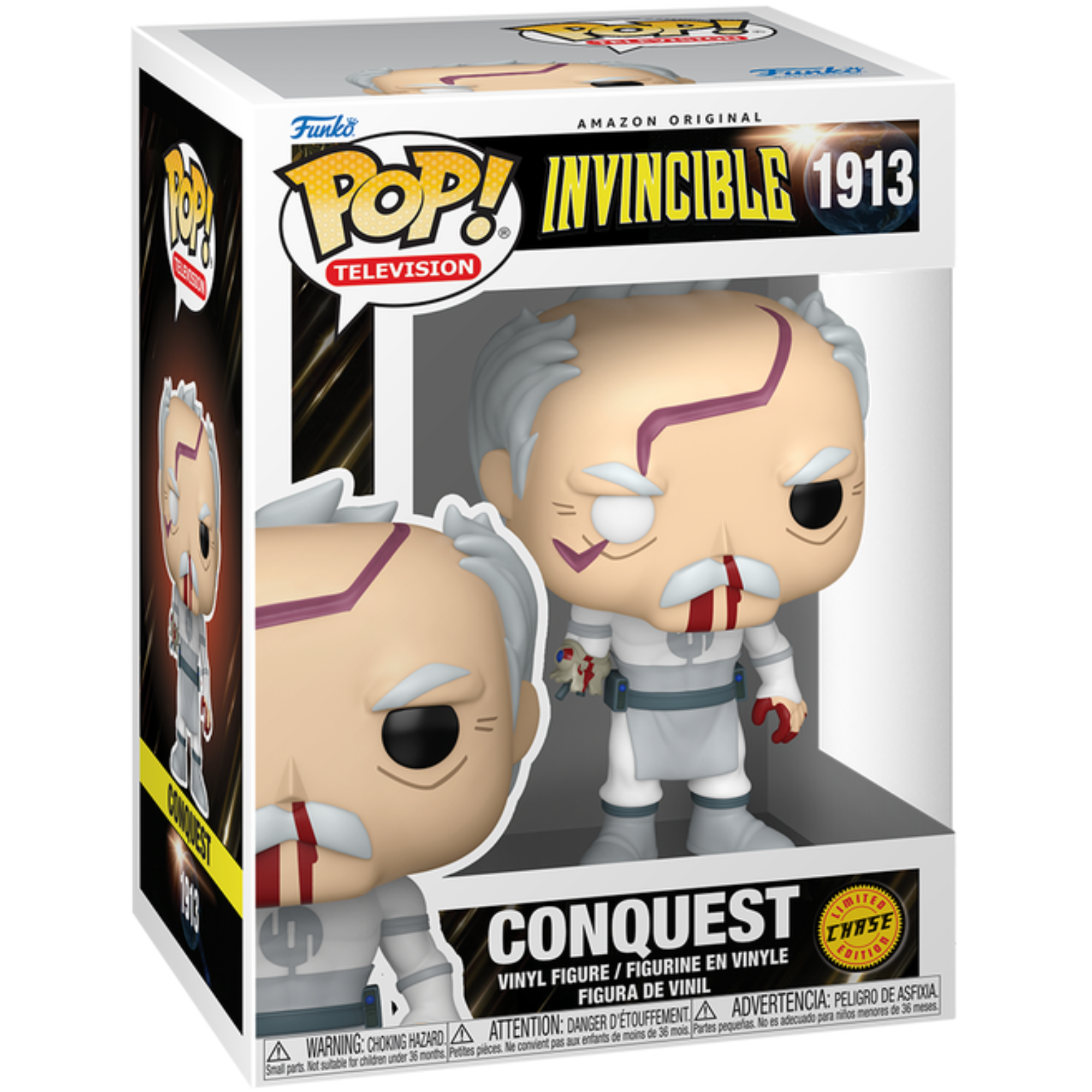 Invincible - Conquest [w/ Damaged Arm] (Chase) #1913 - Funko Pop! Vinyl Animation