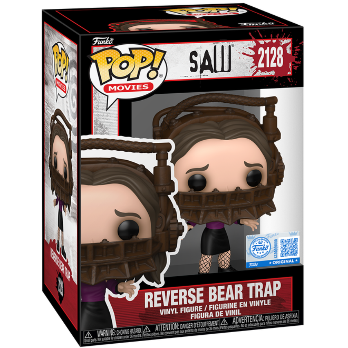 Saw - Reverse Bear Trap (Special Edition) #2128 - Funko Pop! Plus Vinyl Movies