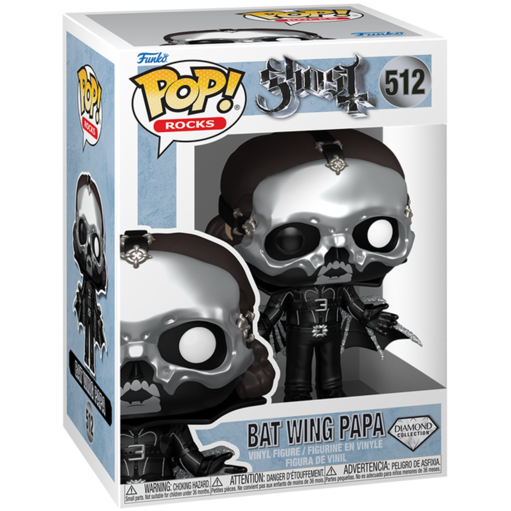 Ghost - Bat Wing Papa (Diamond) #512 - Funko Pop! Vinyl Rocks