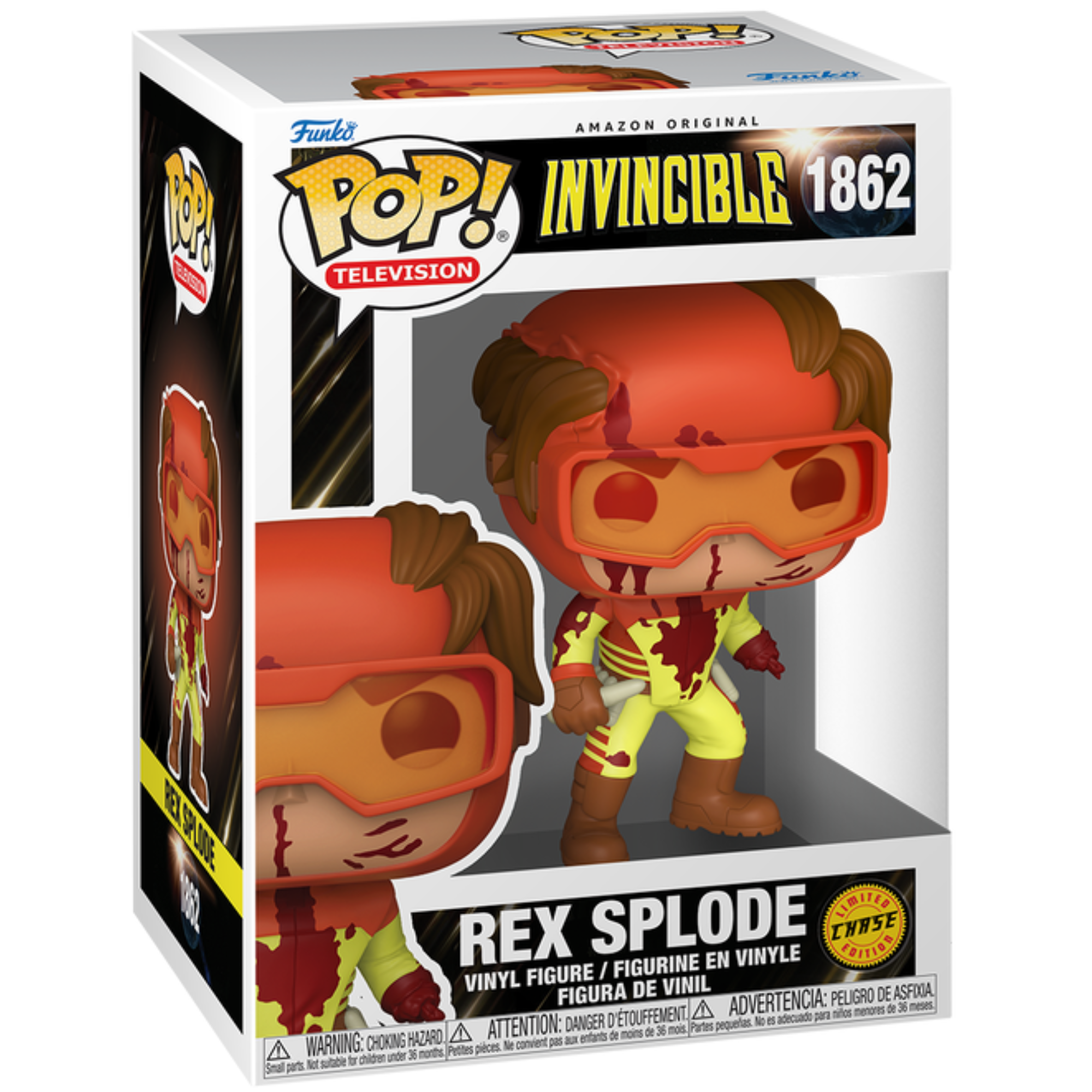 Invincible - Rex Splode [Battle Damaged] (Chase) #1862 - Funko Pop! Vinyl Animation