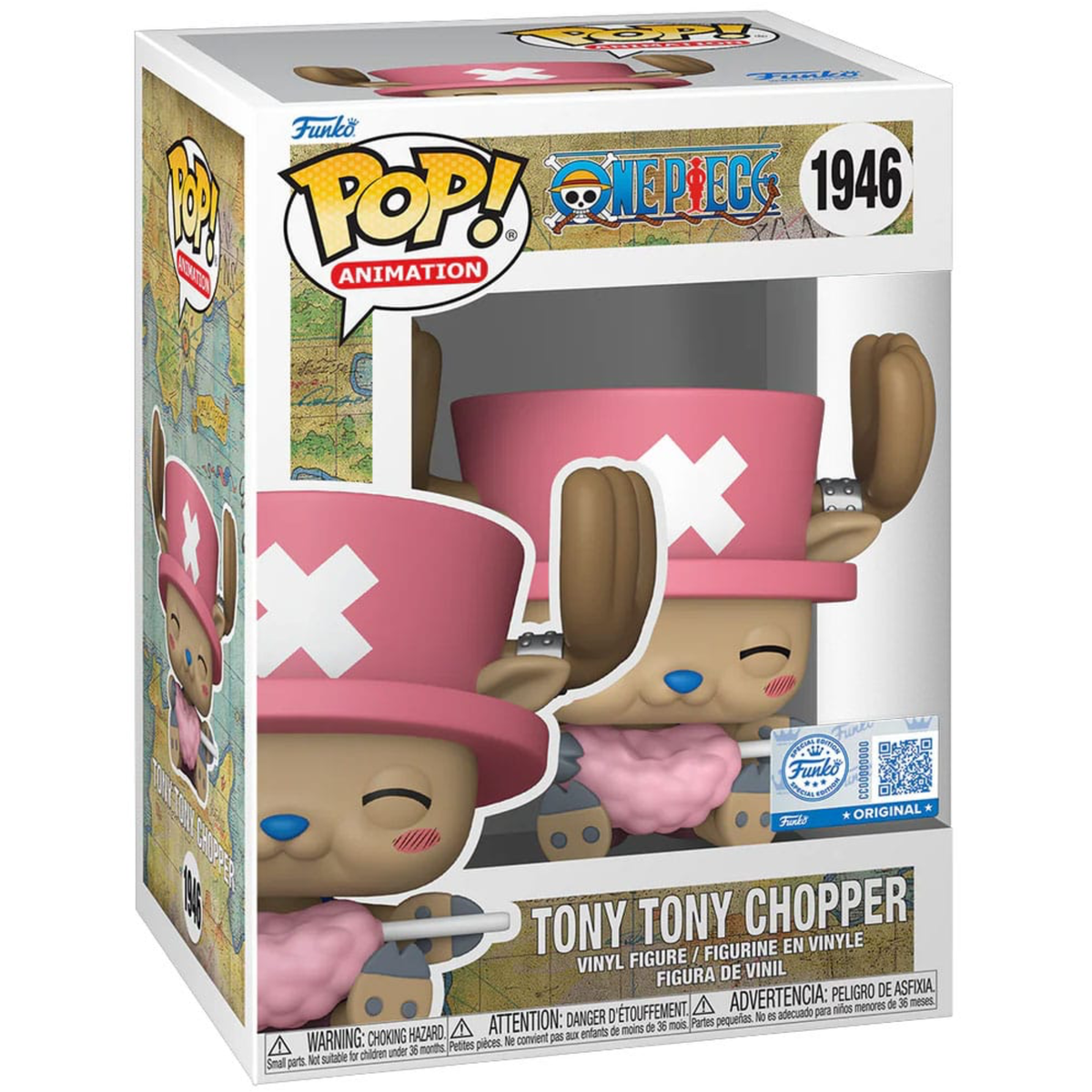 One Piece - Tony Tony Chopper [Cotton Candy] (Special Edition) #1946 - Funko Pop! Vinyl Anime