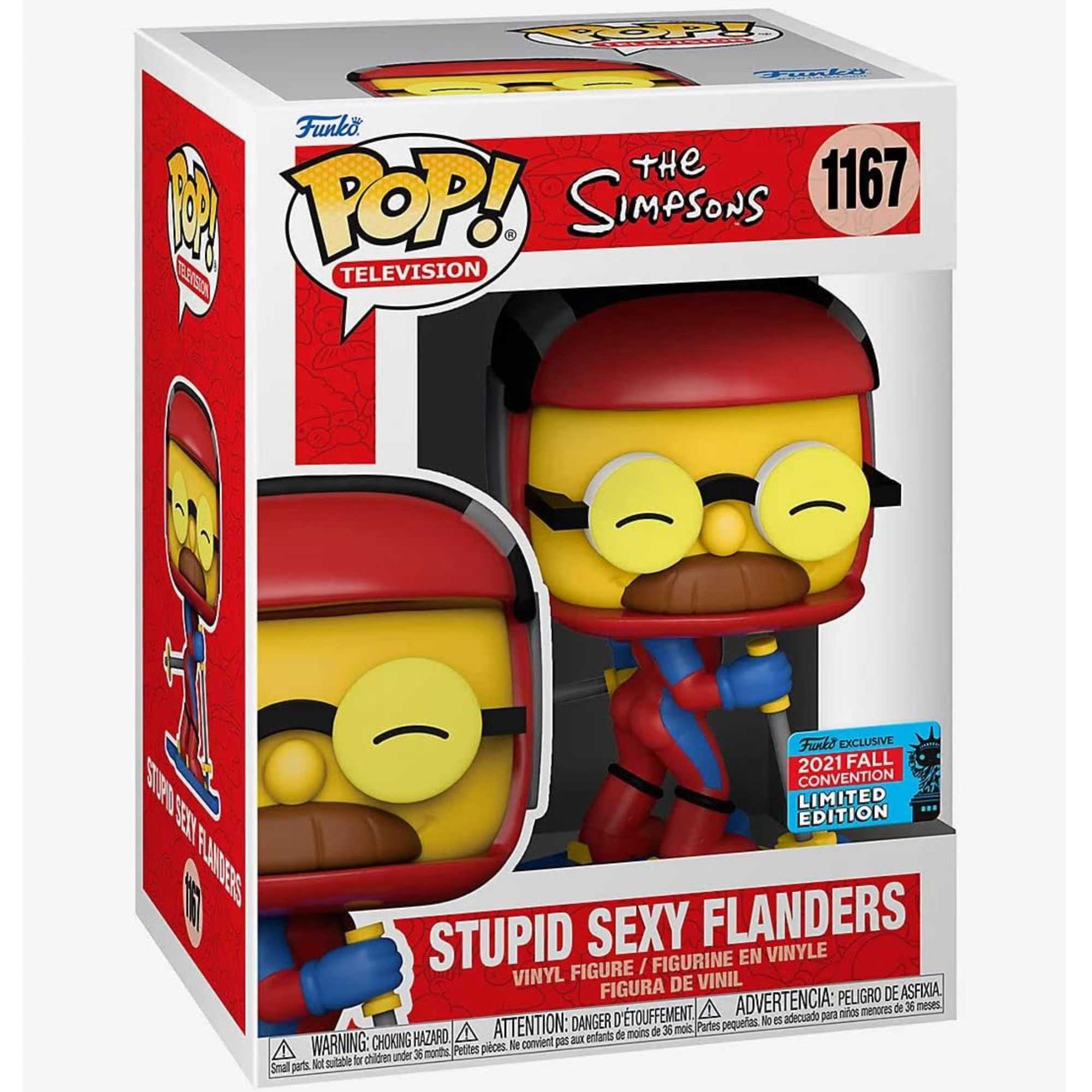 The Simpsons - Stupid Sexy Flanders (2021 Fall Convention Limited Edition) #1167 - Funko Pop! Vinyl Animation
