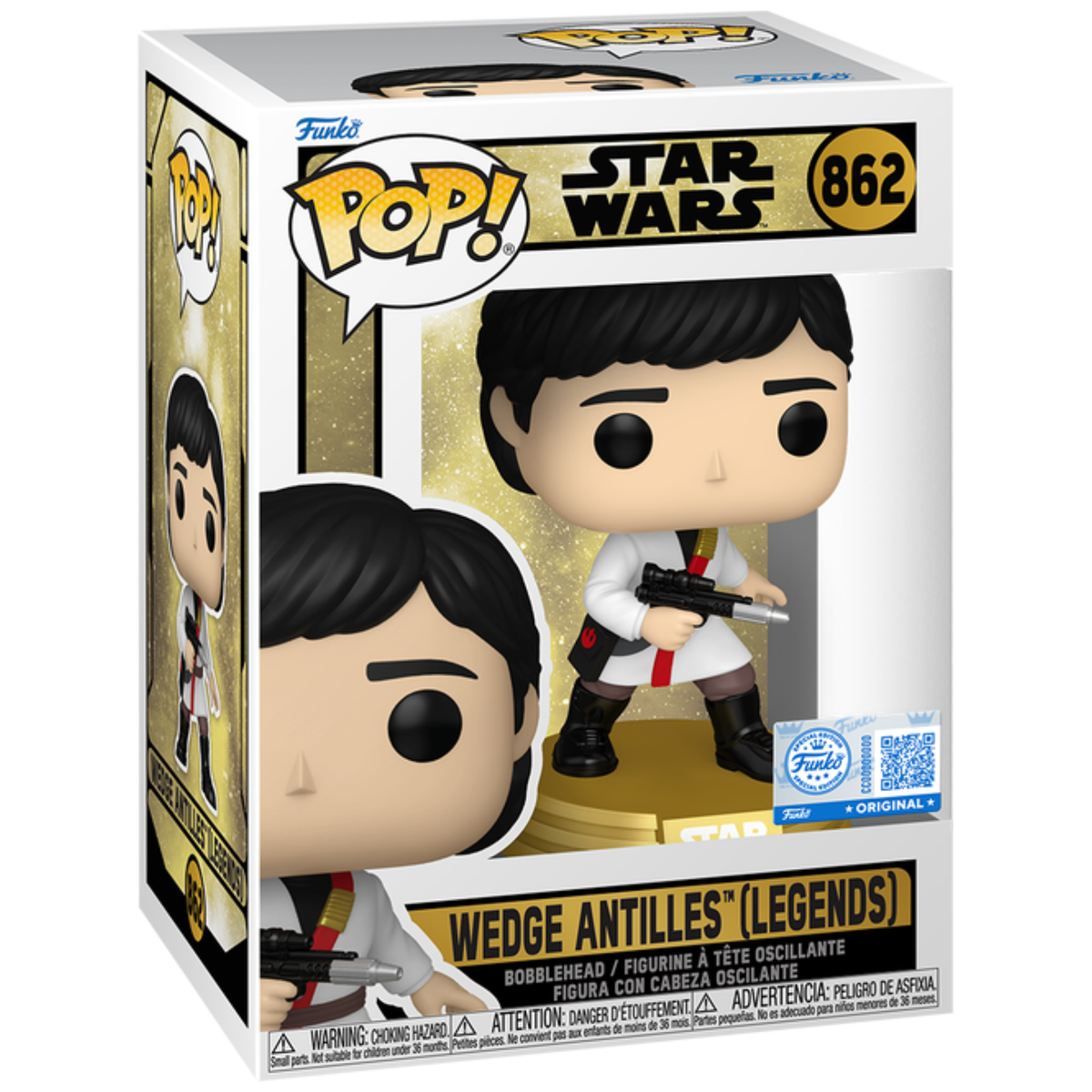 Star Wars - Wedge Antilles (Legends) (Special Edition) #862 - Funko Pop! Vinyl Star Wars