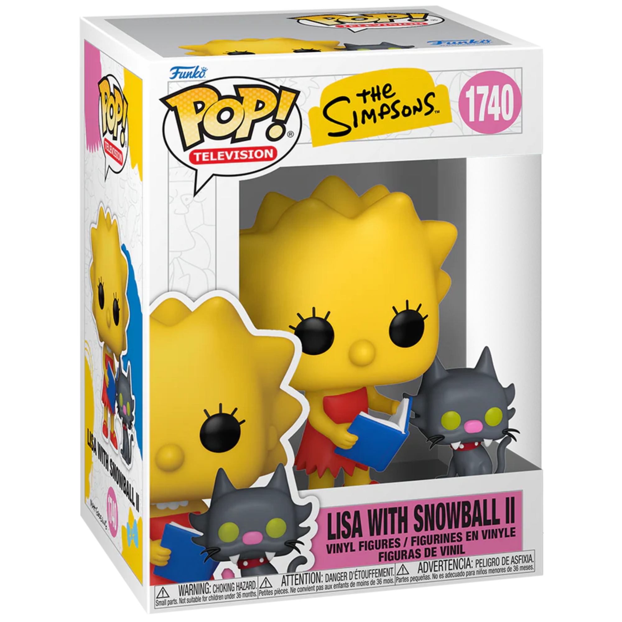 The Simpsons - Lisa with Snowball II #1740 - Funko Pop! Vinyl Animation