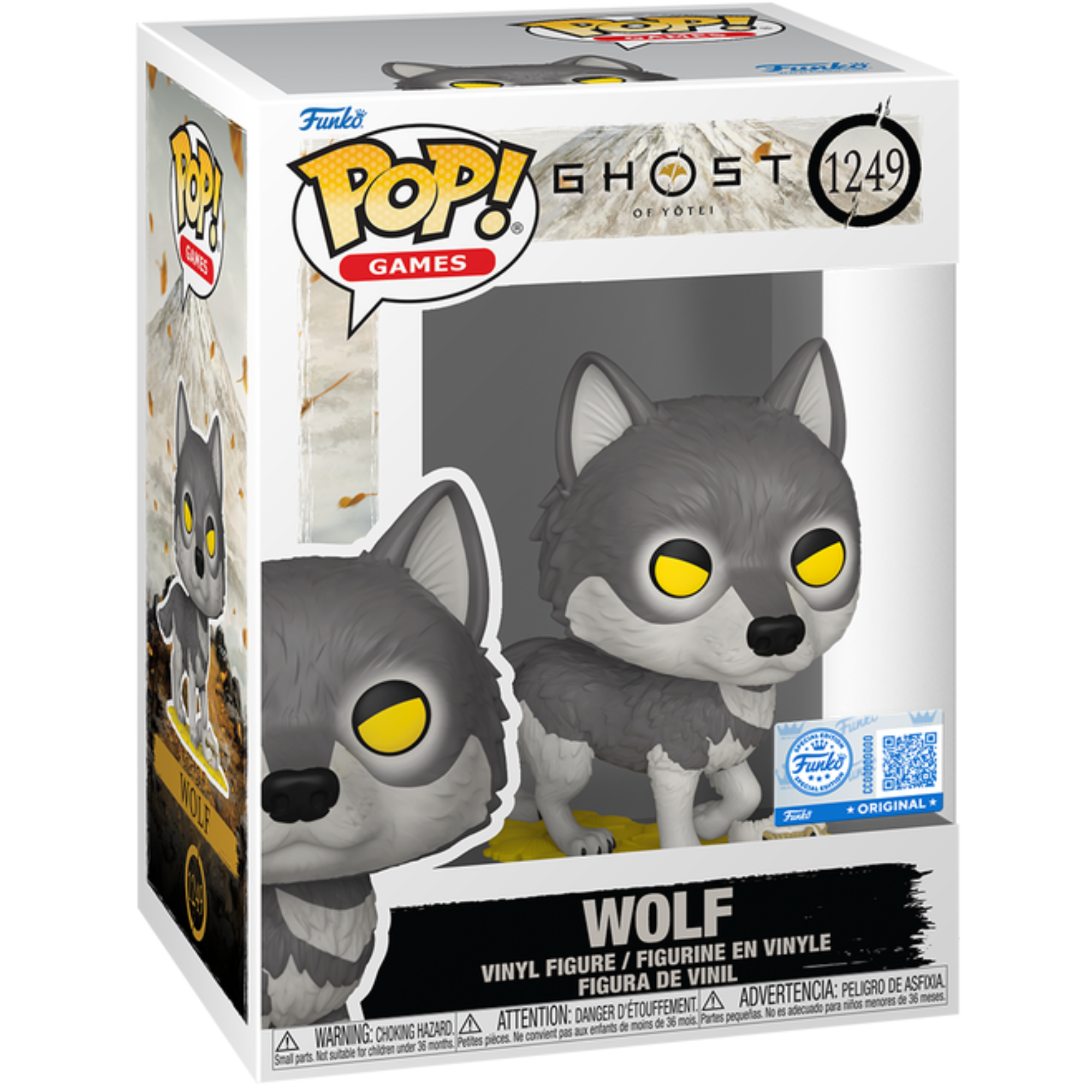 Ghost of Yotei - Wolf (Special Edition) #1249 - Funko Pop! Vinyl Games