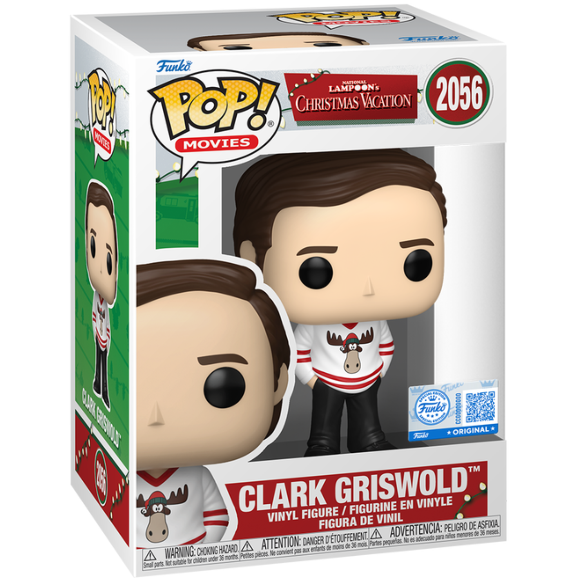 National Lampoon's Christmas Vacation - Clark Griswold (Hockey Jersey) (Special Edition) #2056 - Funko Pop! Vinyl Movies