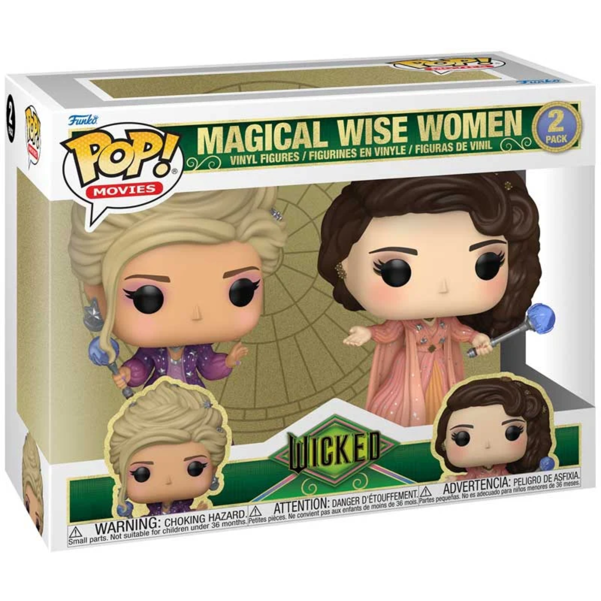 Wicked - Magical Wise Women 2 Pack Pc- Funko Pop! Vinyl Movies