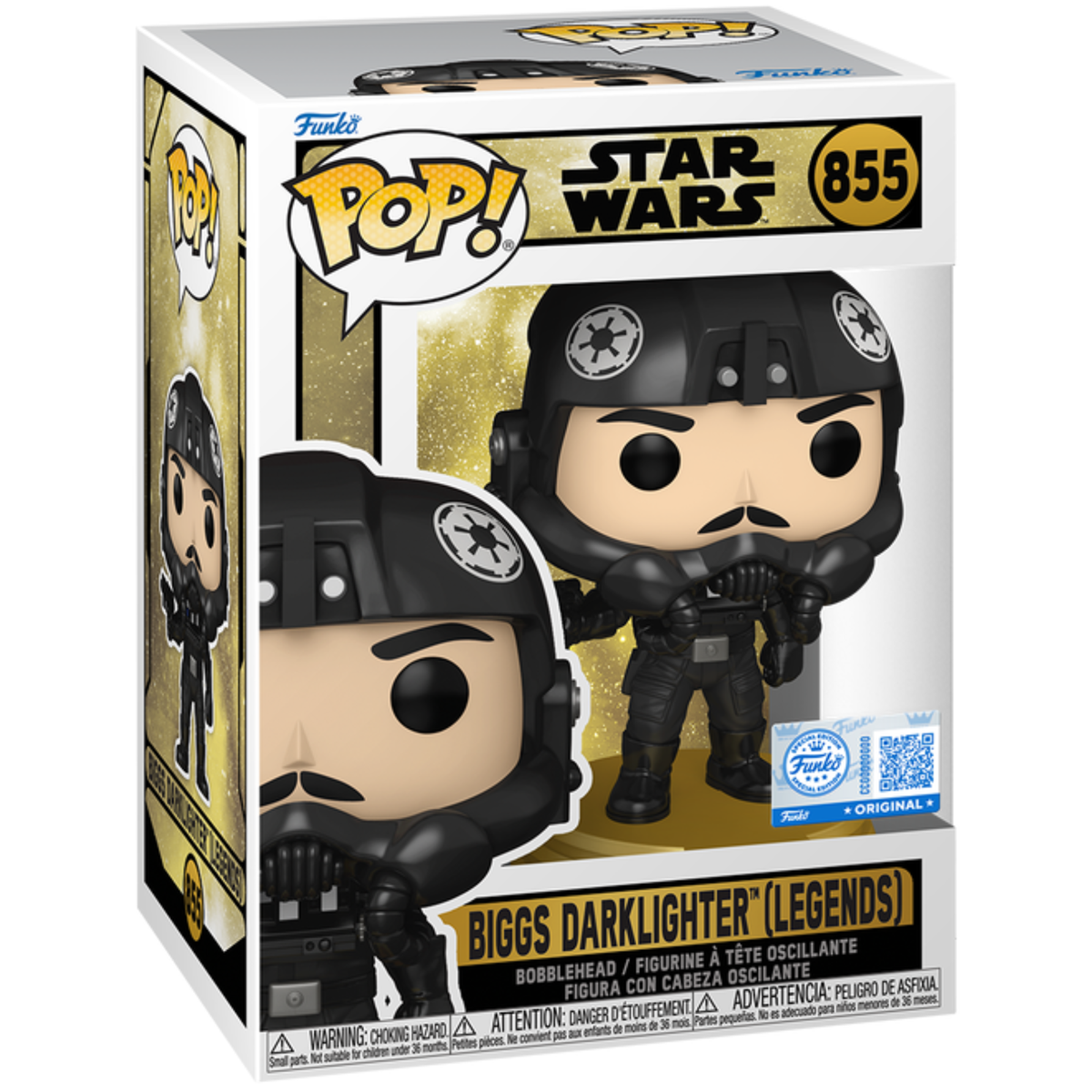 Star Wars - Biggs Darklighter (Legends) (Special Edition) #855 - Funko Pop! Vinyl Star Wars