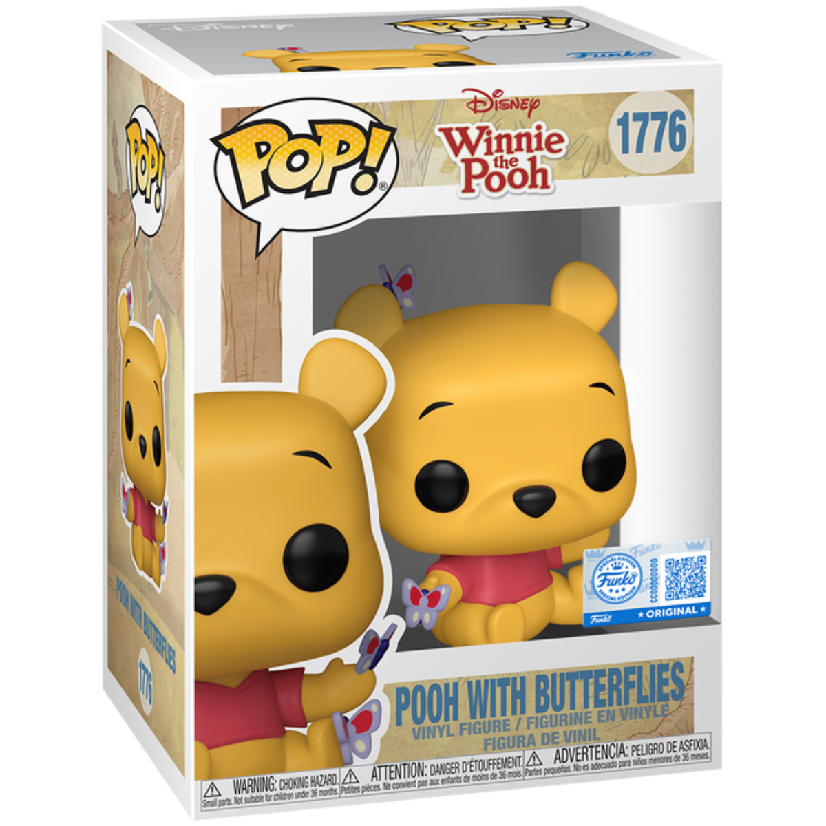 Winnie the Pooh - Pooh with Butterflies (Special Edition) #1776 - Funko Pop! Vinyl Disney