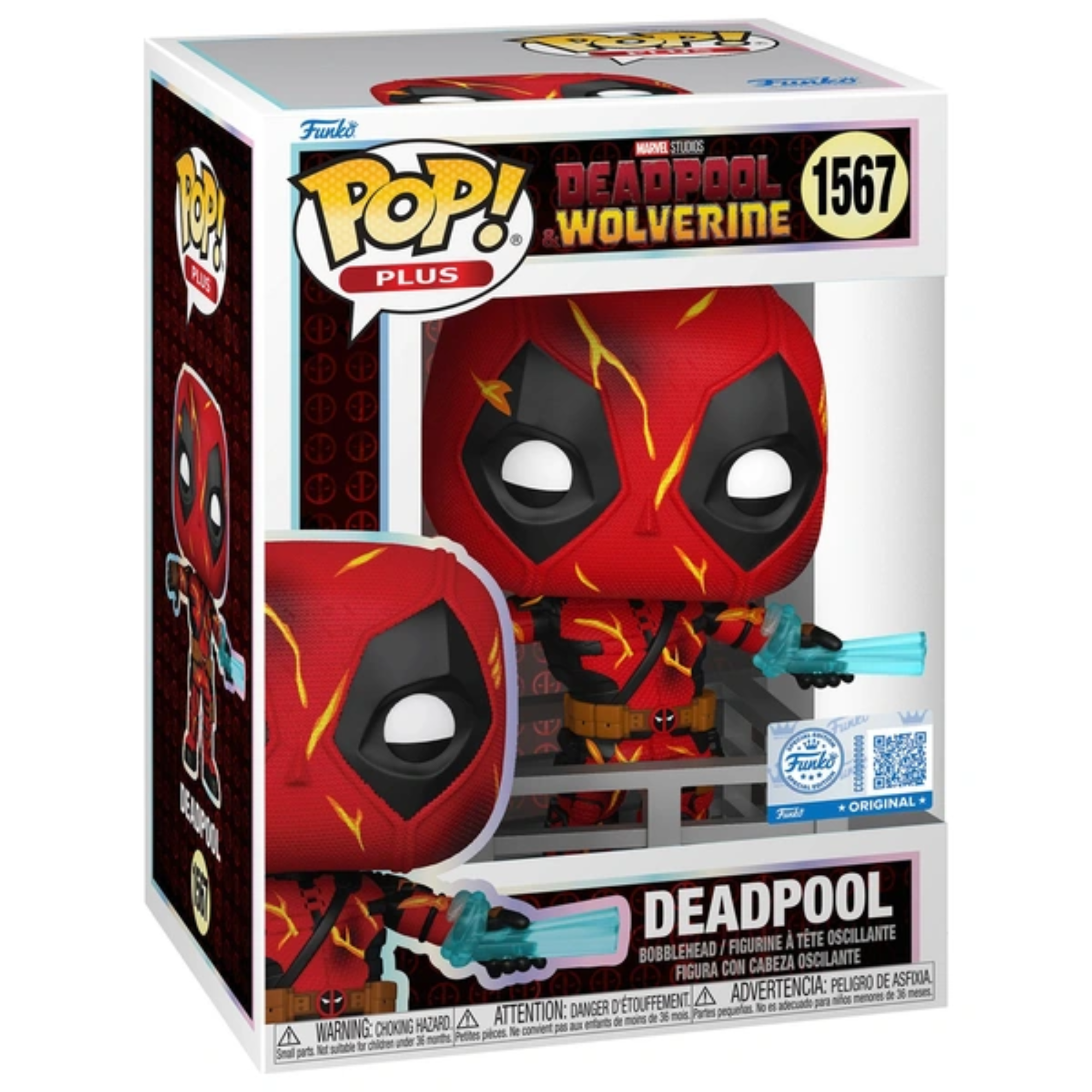 Deadpool & Wolverine - Deadpool [Time Ripper] (Special Edition) #1567 - Funko Pop! Plus Vinyl Marvel