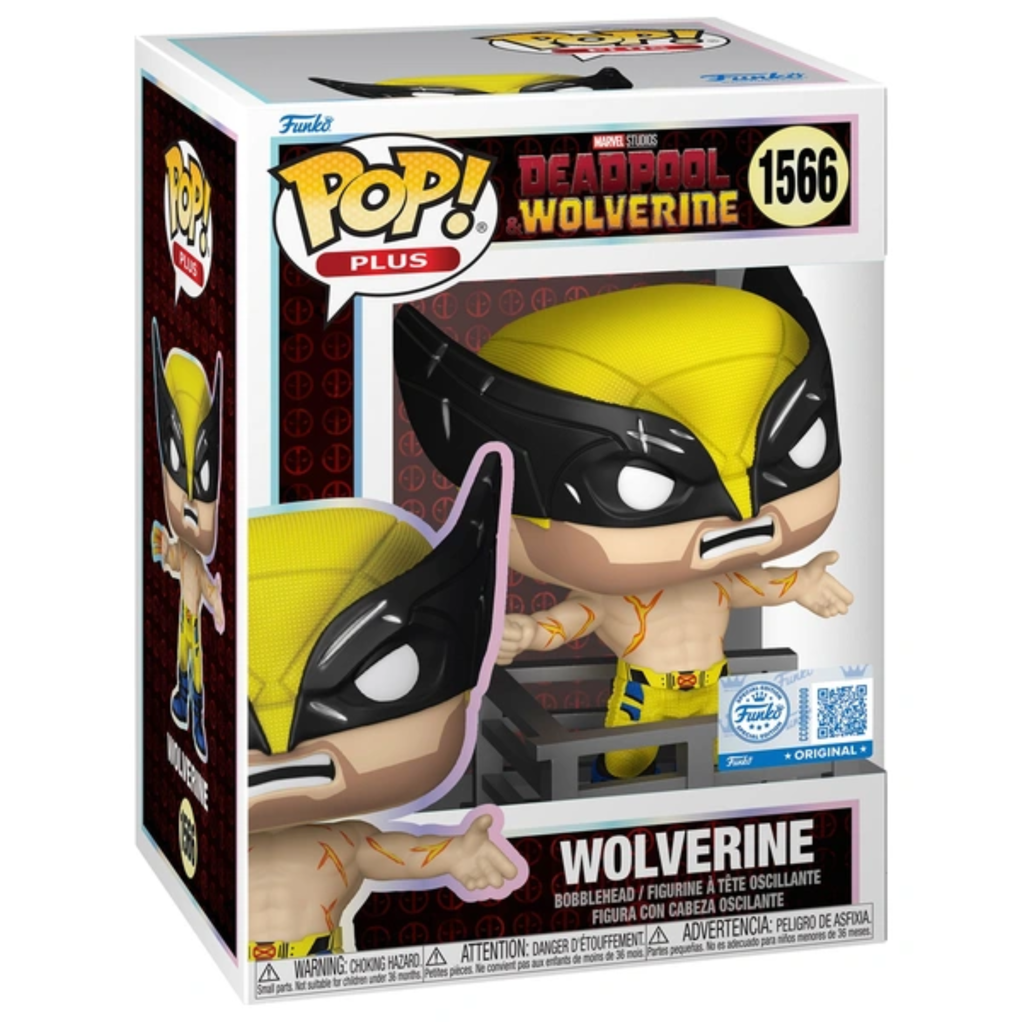 Deadpool & Wolverine - Wolverine [Time Ripper] (Special Edition) #1566 - Funko Pop! Plus Vinyl Marvel