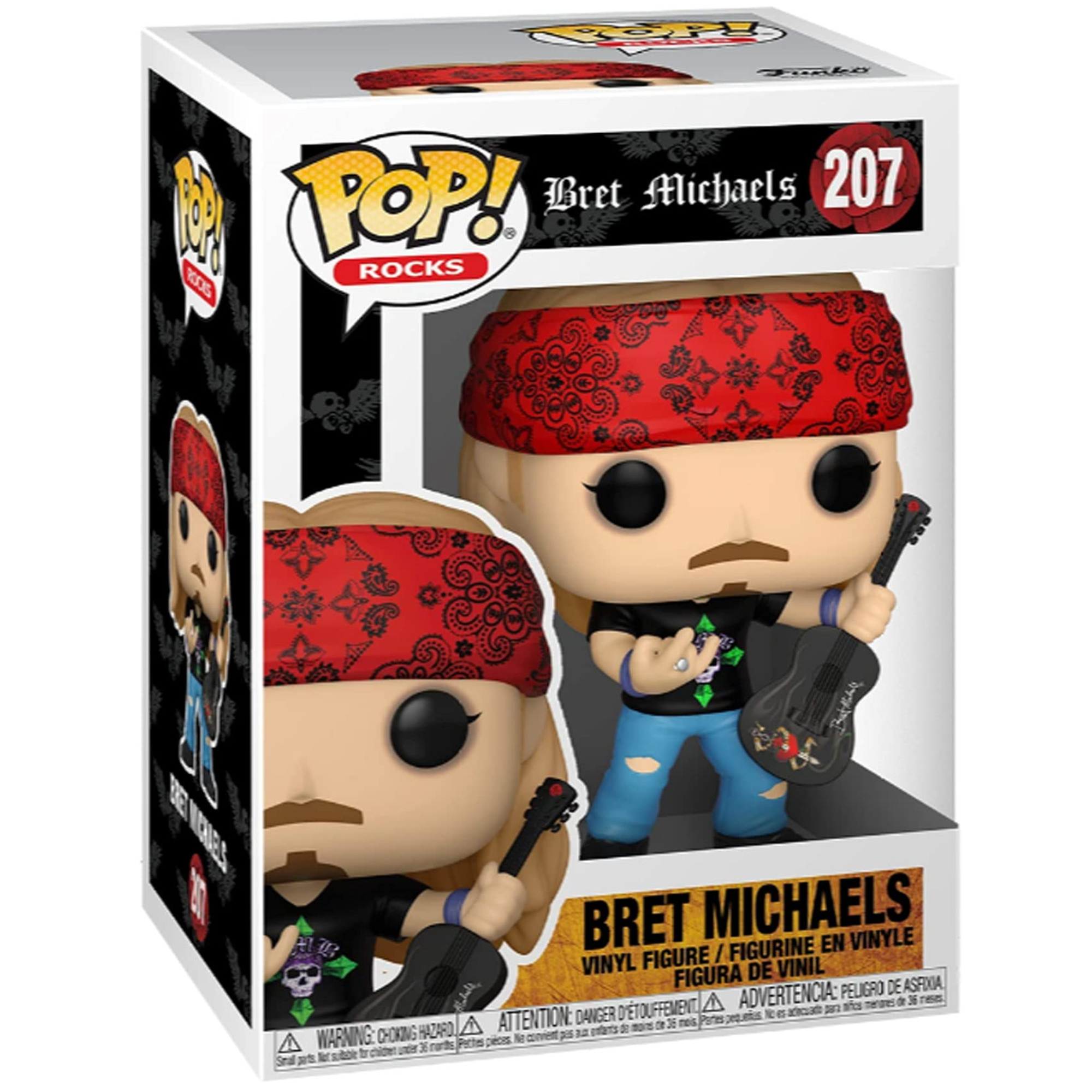 Bret Michaels - Bret Michaels #207 - Funko Pop! Vinyl Rocks