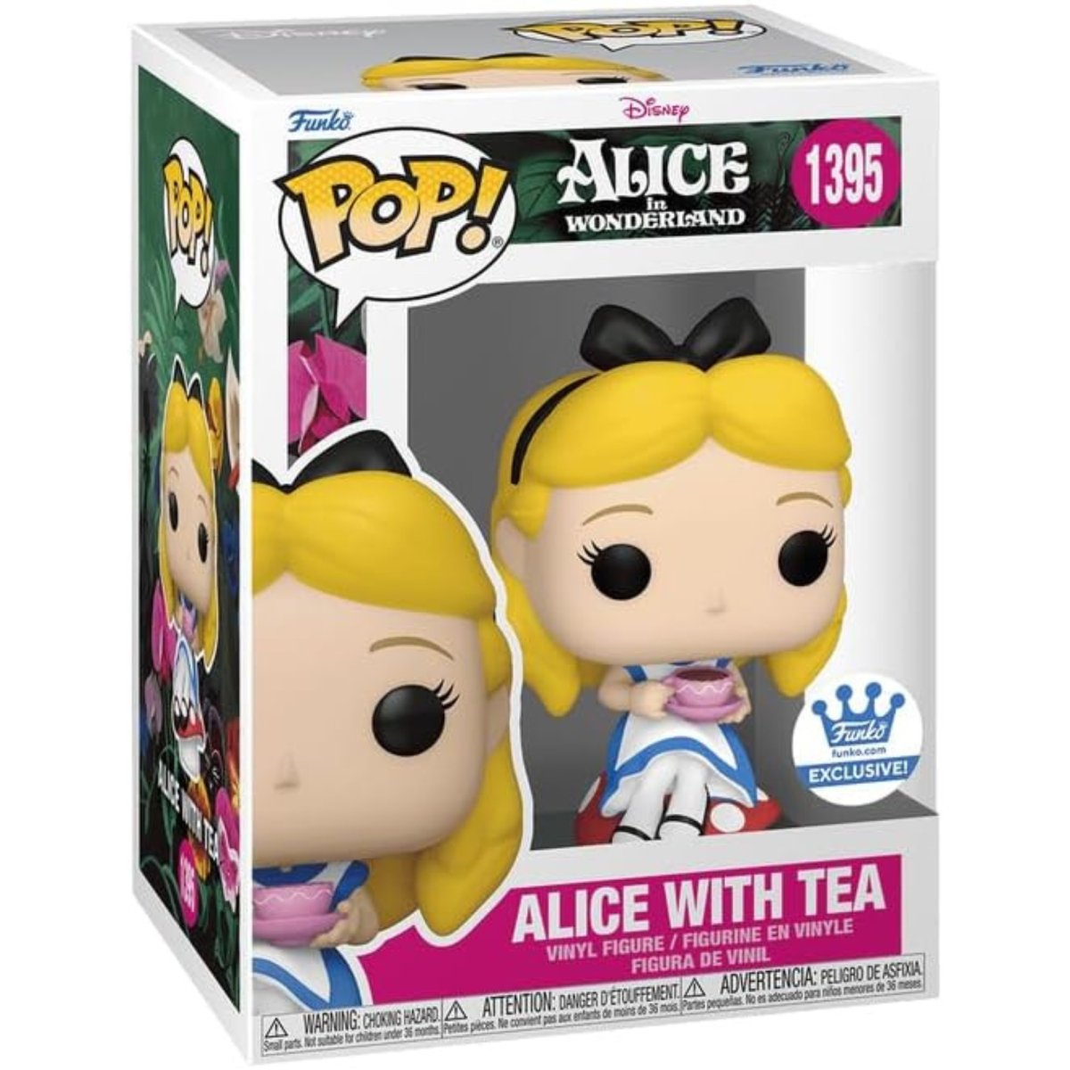 Alice in Wonderland - Alice w/ Tea (Funko Shop Exclusive) #1395 - Funko Pop! Vinyl Disney - Persona Toys