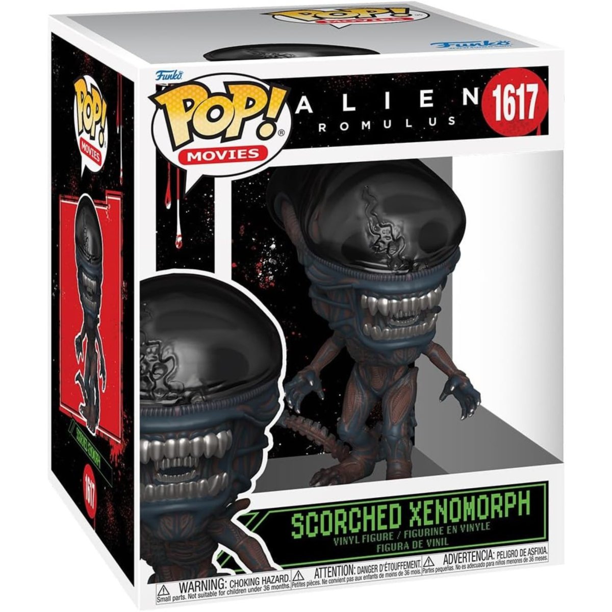 Alien - 6" Scorched Xenomorph [Romulus] #1617 - Funko Pop! Vinyl Movies - Persona Toys