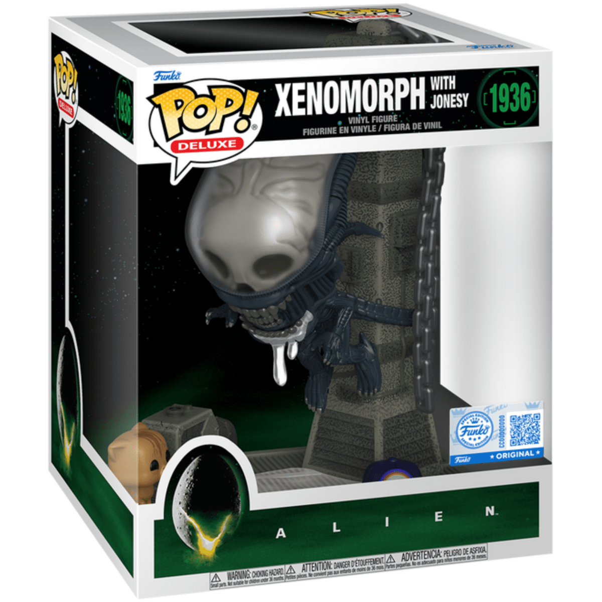 Alien - 6" Xenomorph with Jonesy (Special Edition) 1936 - Funko Pop! Vinyl Movies - Persona Toys