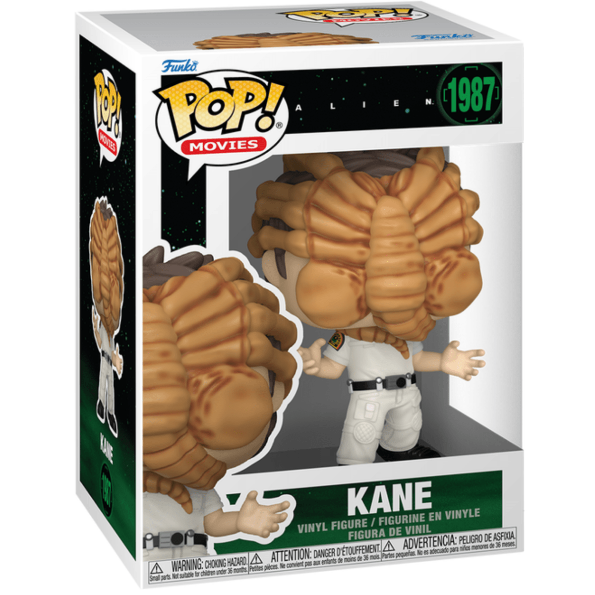 Alien - Kane [w/ Facehugger] 1987 - Funko Pop! Vinyl Movies - Persona Toys