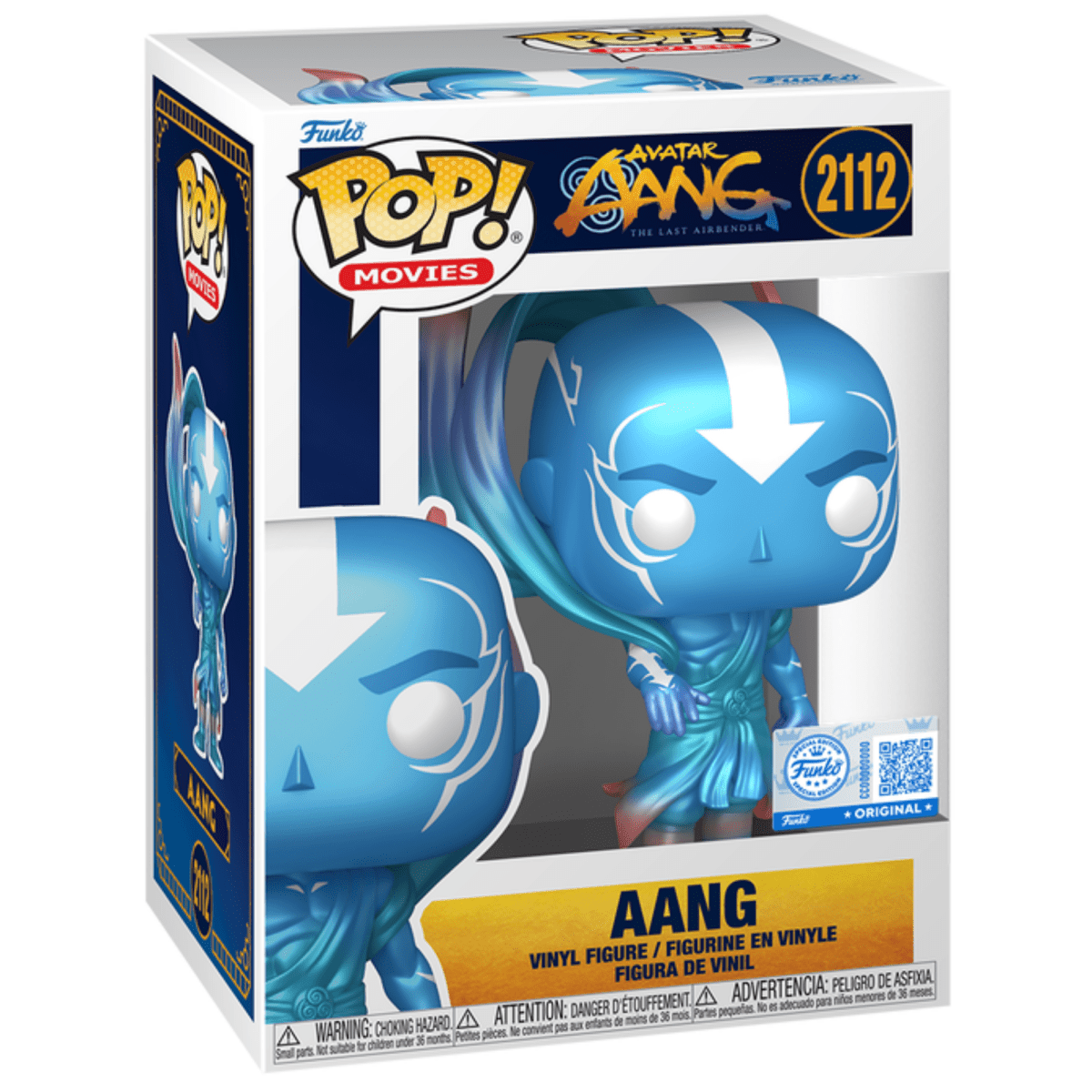 Avatar Aang The Last Air Bender - Aang (Avatar State) (Special Edition) #2112 - Funko Pop! Vinyl Anime - Persona Toys