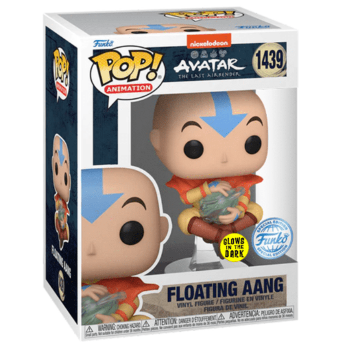 Avatar The Last Air Bender - Floating Aang (Glow Special Edition) #1439 - Funko Pop! Vinyl Anime - Persona Toys