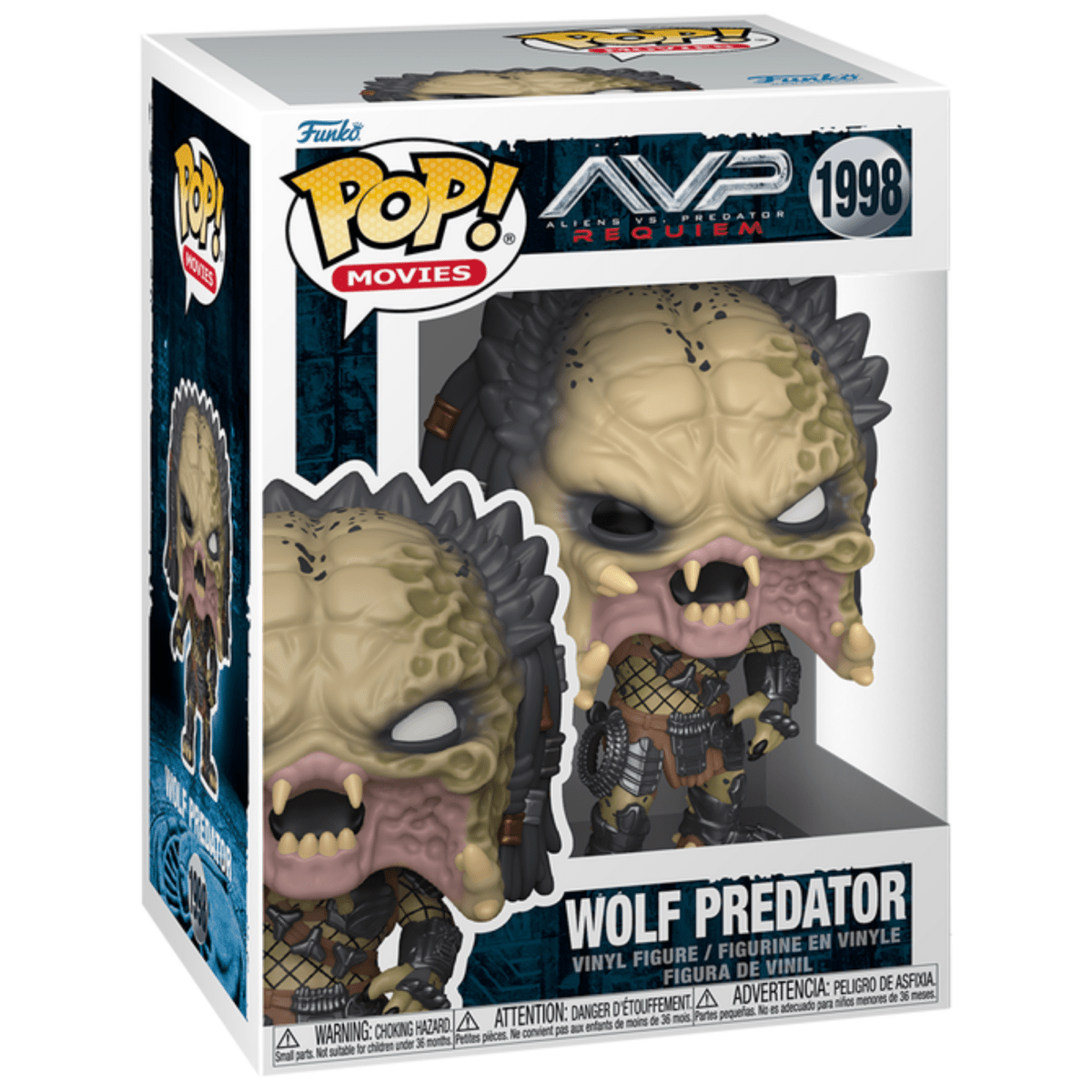 AVP Aliens vs. Predator Requiem - Wolf Predator 1998 - Funko Pop! Plus Vinyl Movies - Persona Toys