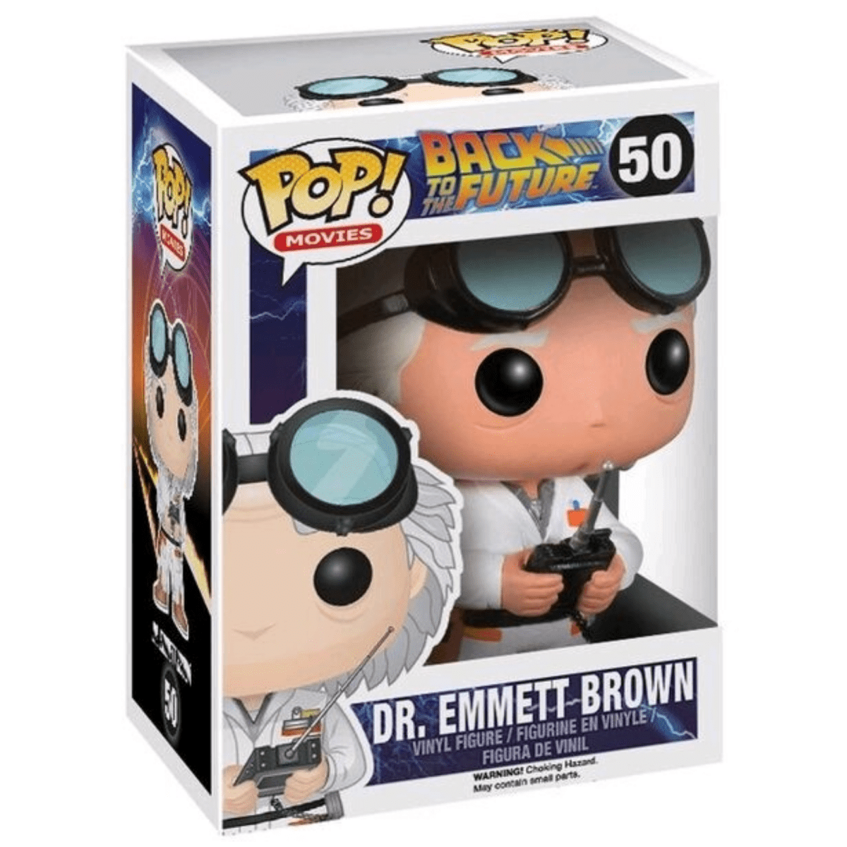 Back to the Future - Dr Emmett Brown [Doc] 50 - Funko Pop! Vinyl Movies - Persona Toys