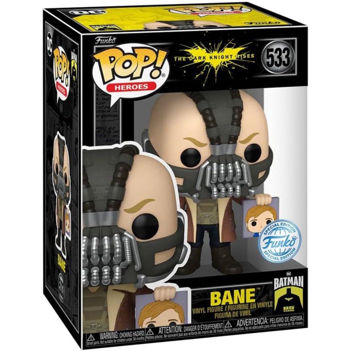 Batman - The Dark Knight Rises - Bane (Special Edition) #533 - Funko Pop! Vinyl DC - Persona Toys