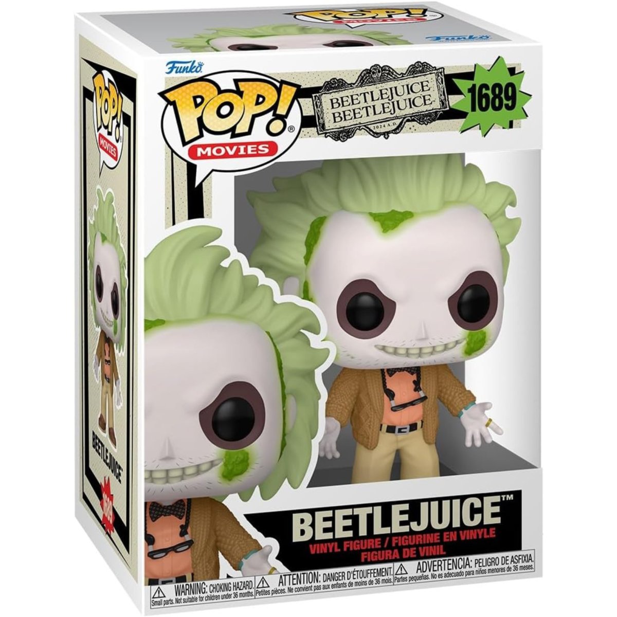 Beetlejuice 2 - Beetlejuice #1689 - Funko Pop! Vinyl Movies - Persona Toys