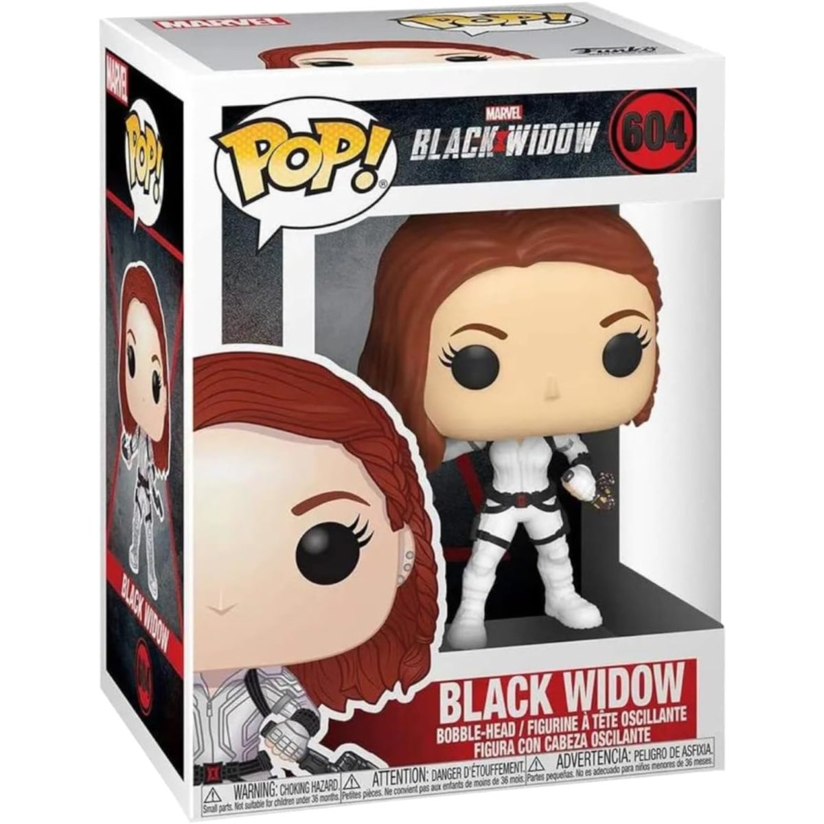 Black Widow - Black Widow (White Suit) #604 - Funko Pop! Vinyl Marvel - Persona Toys