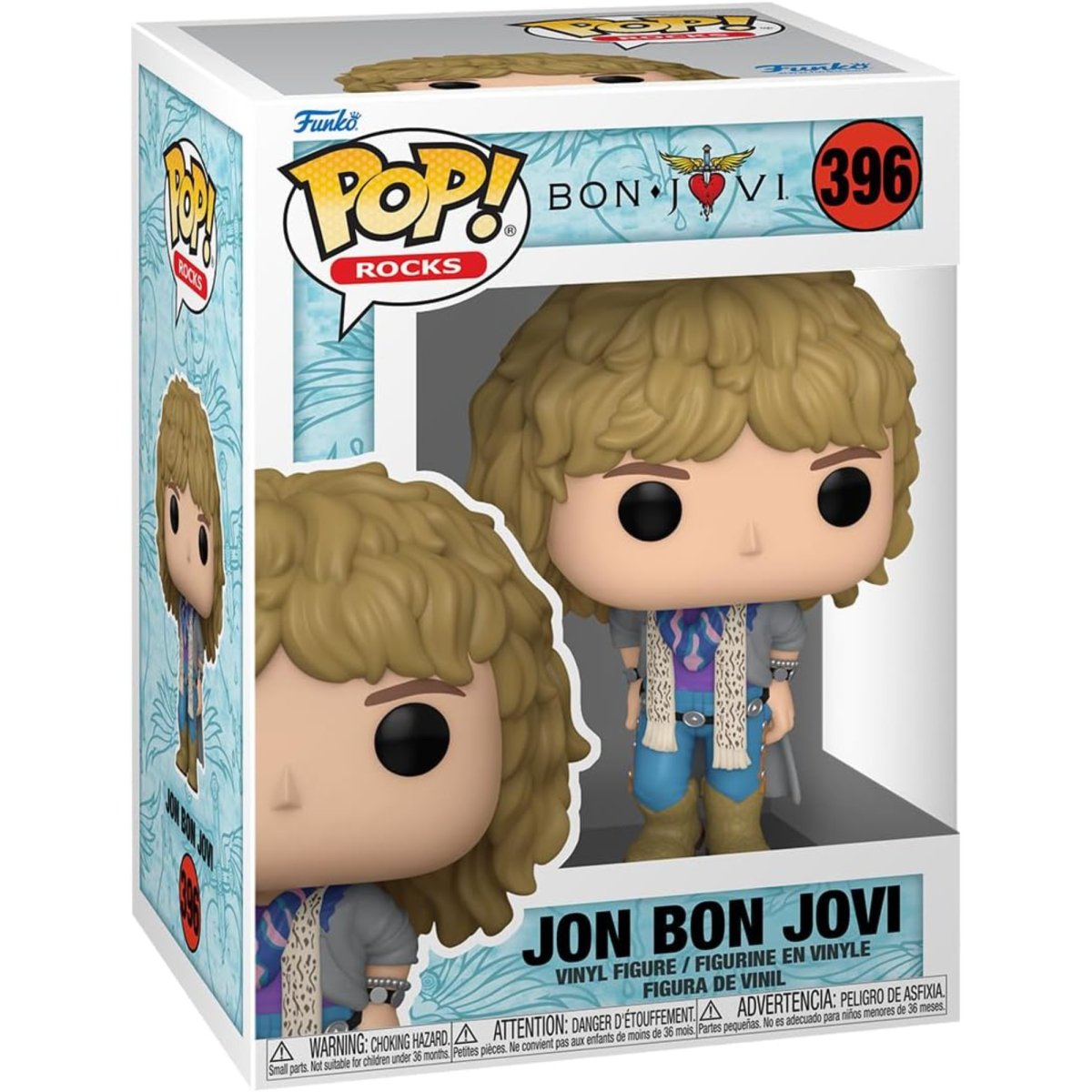 Bon Jovi - Jon Bon Jovi #396 - Funko Pop! Vinyl Rocks - Persona Toys