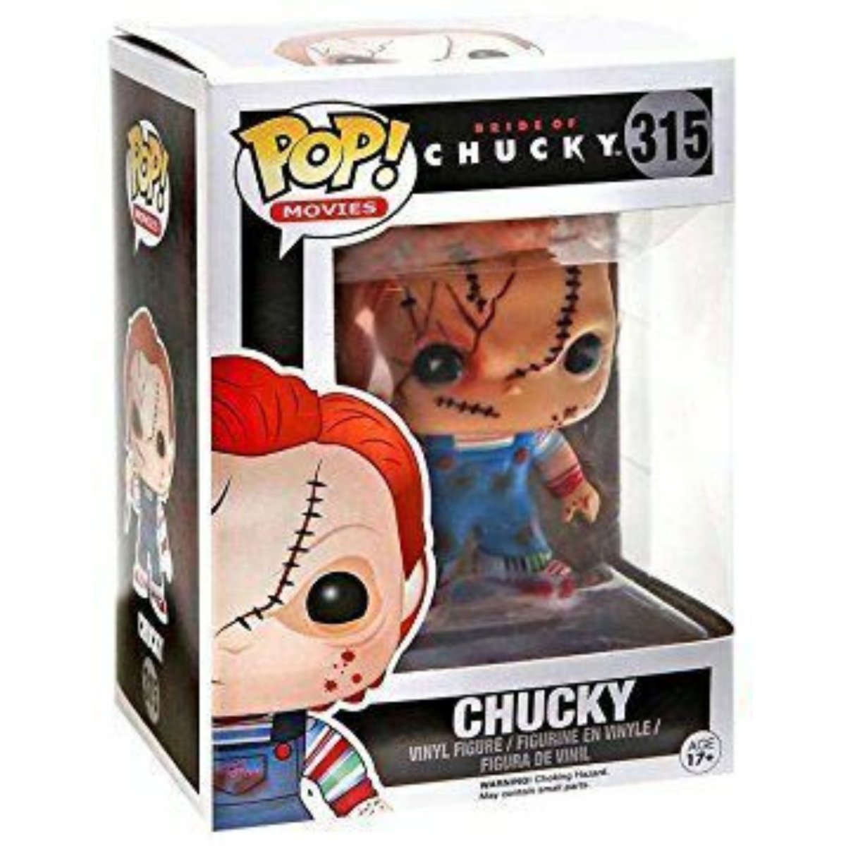 Bride of Chucky - Chucky [Scarred] #315 - Funko Pop! Vinyl Movies - Persona Toys