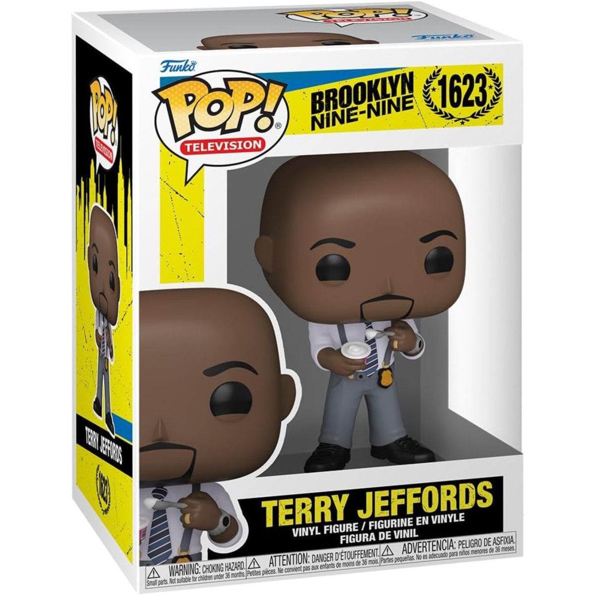 Brooklyn Nine - Nine - Terry Jeffords w/ Yoghurt #1623 - Funko Pop! Vinyl Television - Persona Toys