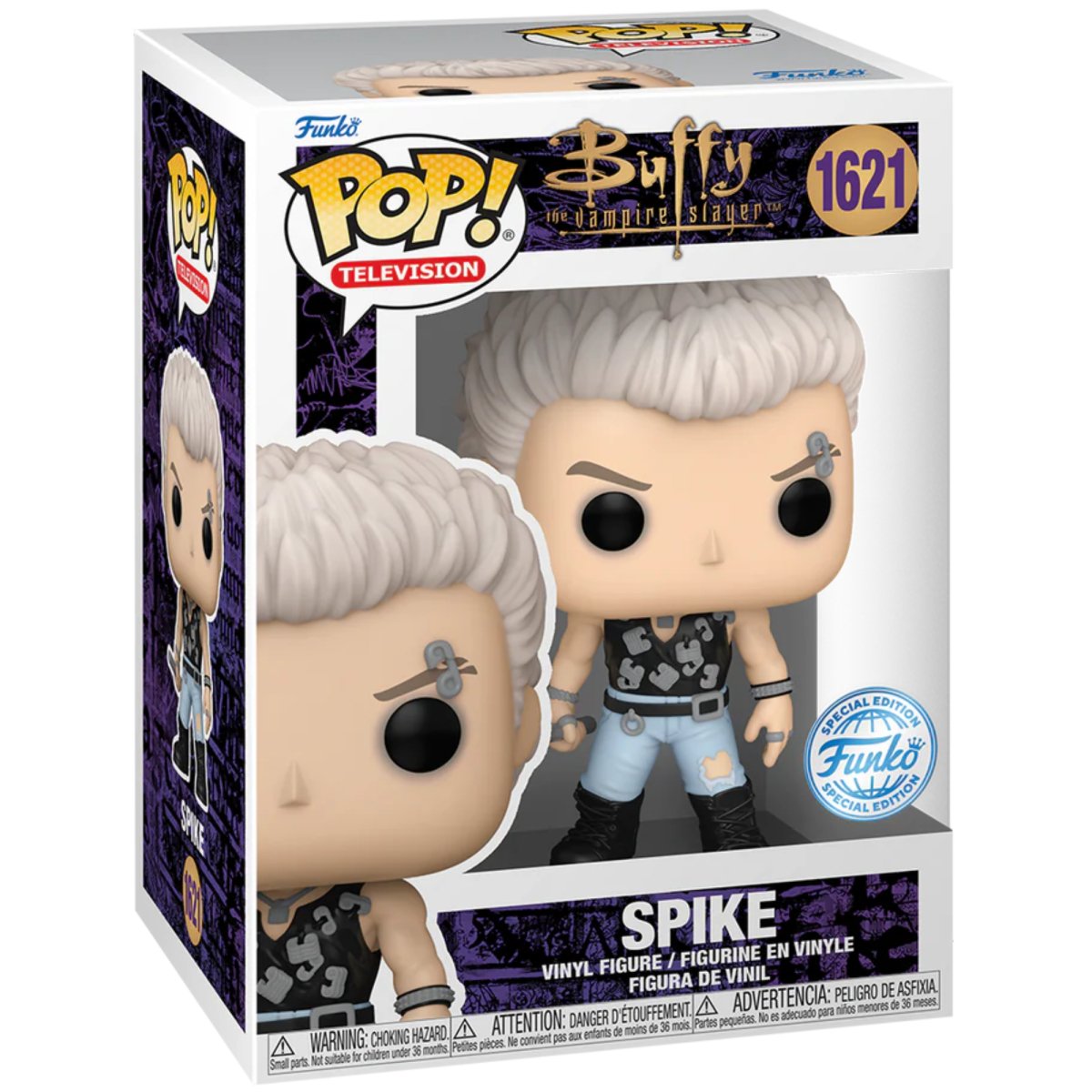 Buffy the Vampire Slayer - Spike (Punk) (Special Edition) #1621 - Funko Pop! Vinyl Television - Persona Toys