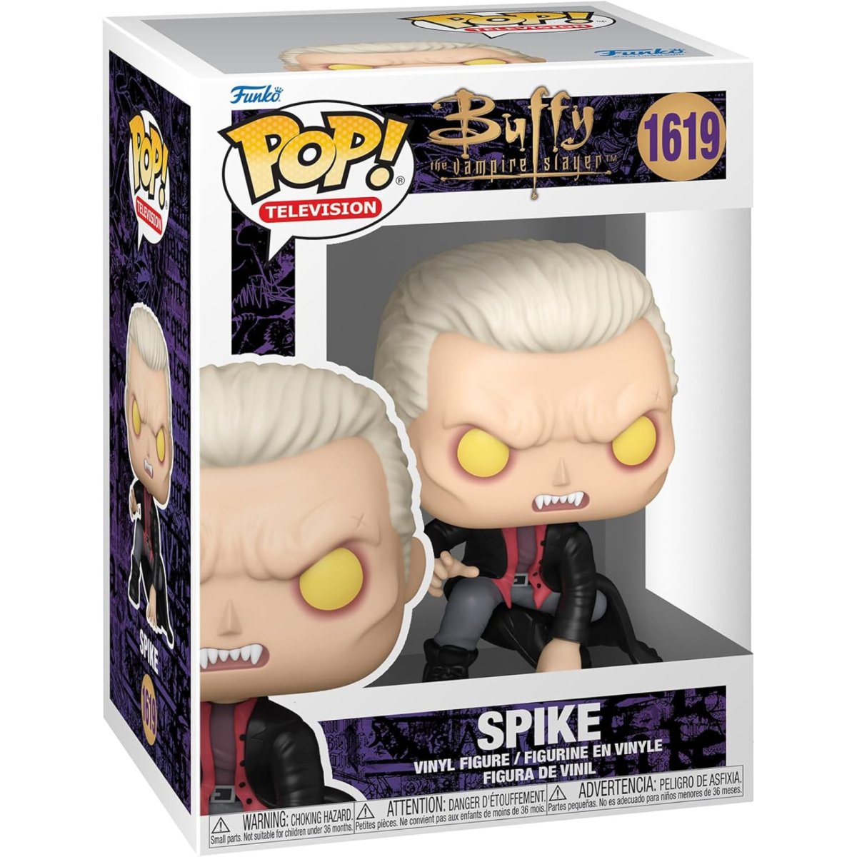 Buffy the Vampire Slayer - Spike [Vampire] #1619 - Funko Pop! Vinyl Television - Persona Toys