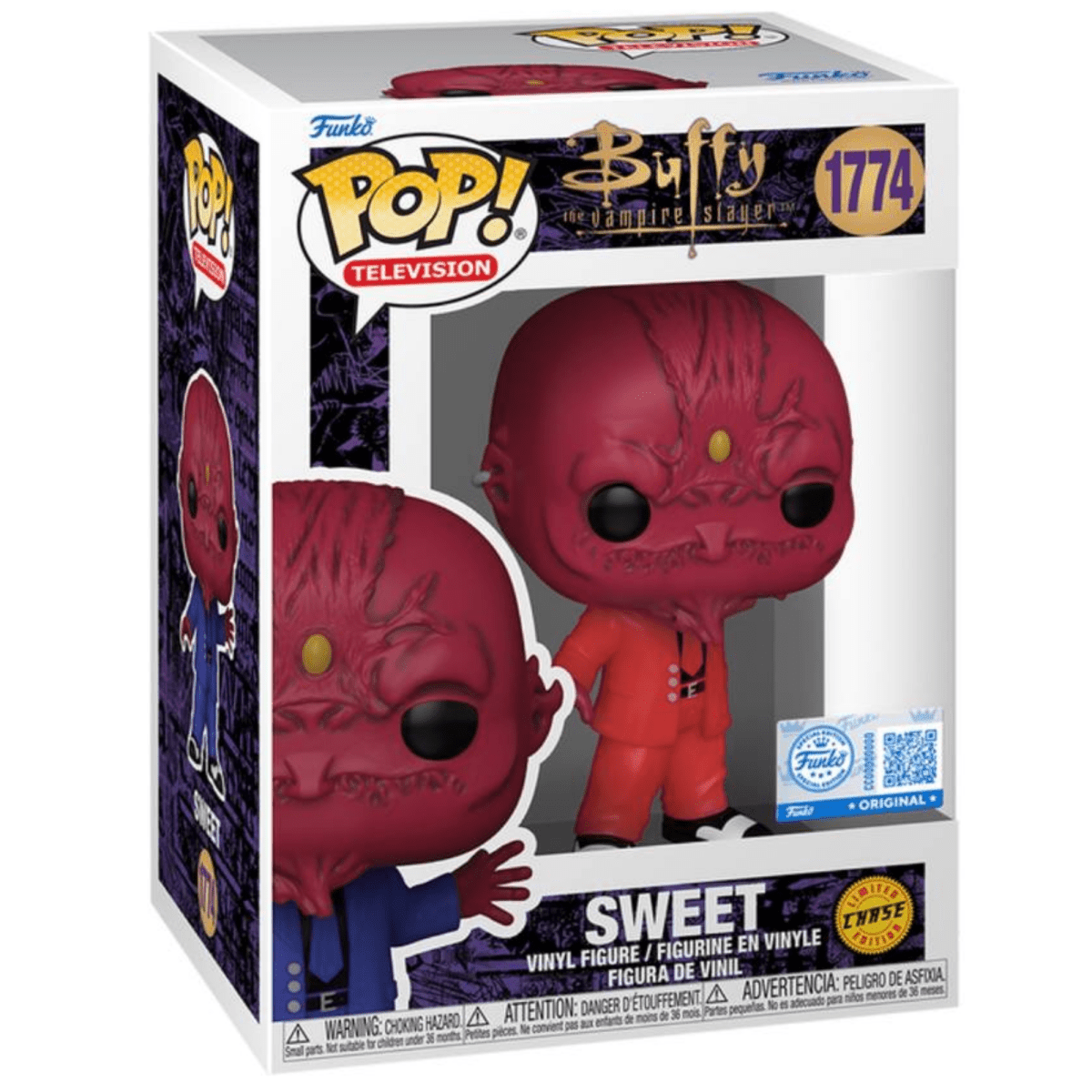 Buffy the Vampire Slayer - Sweet [The Demon] [Red Outfit] (Chase) (Special Edition) 1774 - Funko Pop! Vinyl Television - Persona Toys
