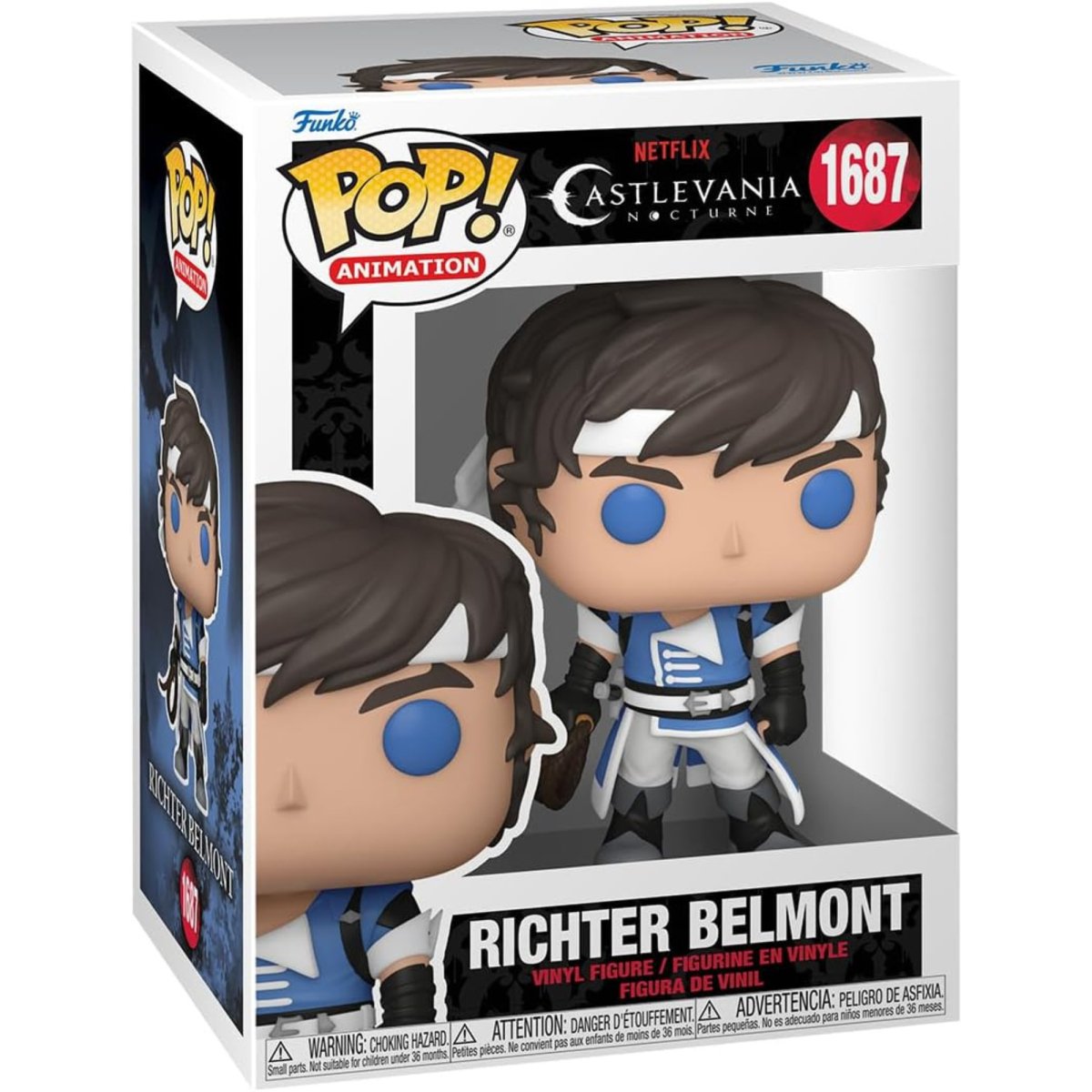 Castlevania Nocturne - Richter Belmont #1687 - Funko Pop! Vinyl Animation - Persona Toys